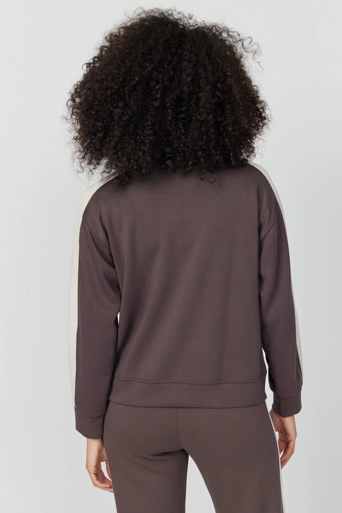 Women's Mandarin Collar Sweatshirt
