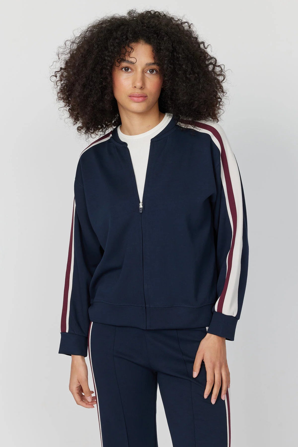Women's Mandarin Collar Sweatshirt