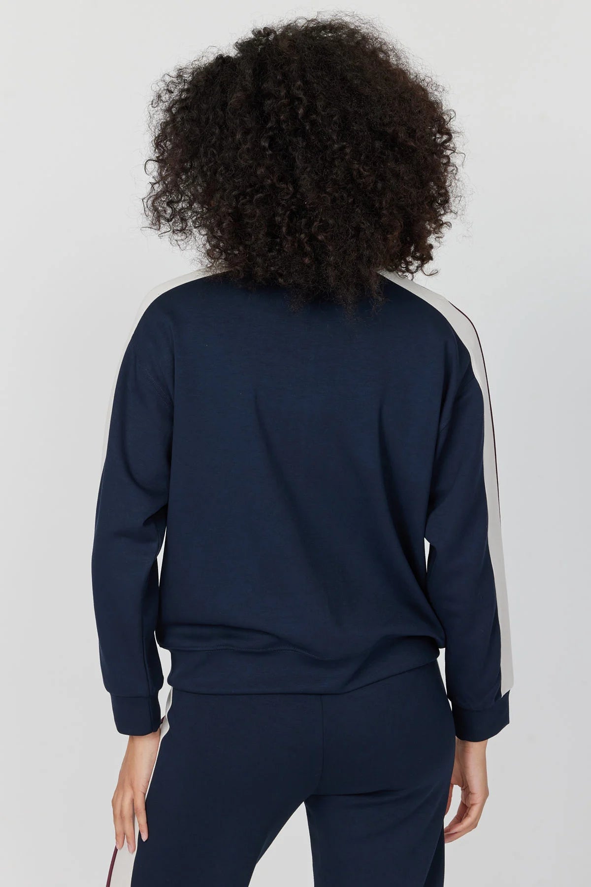 Women's Mandarin Collar Sweatshirt