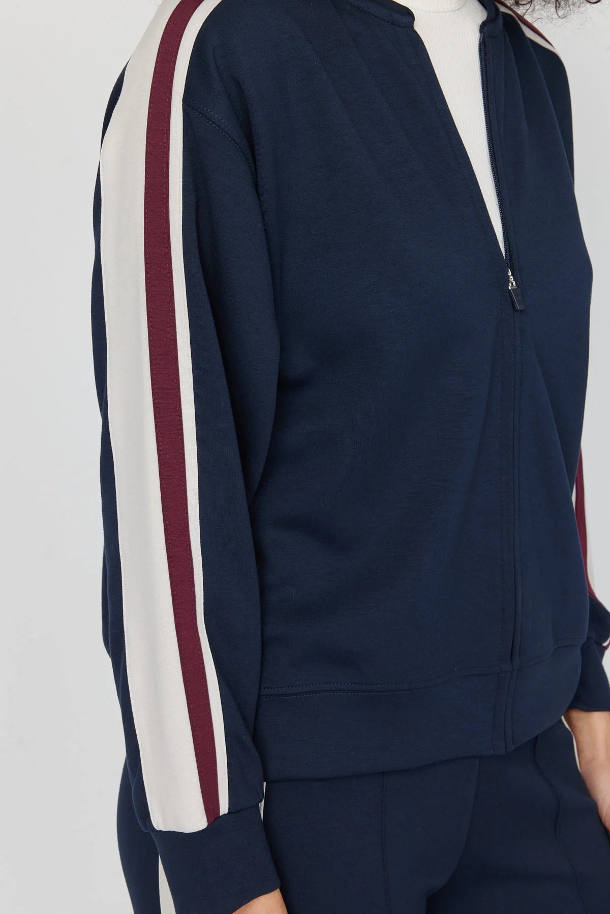 Women's Mandarin Collar Sweatshirt