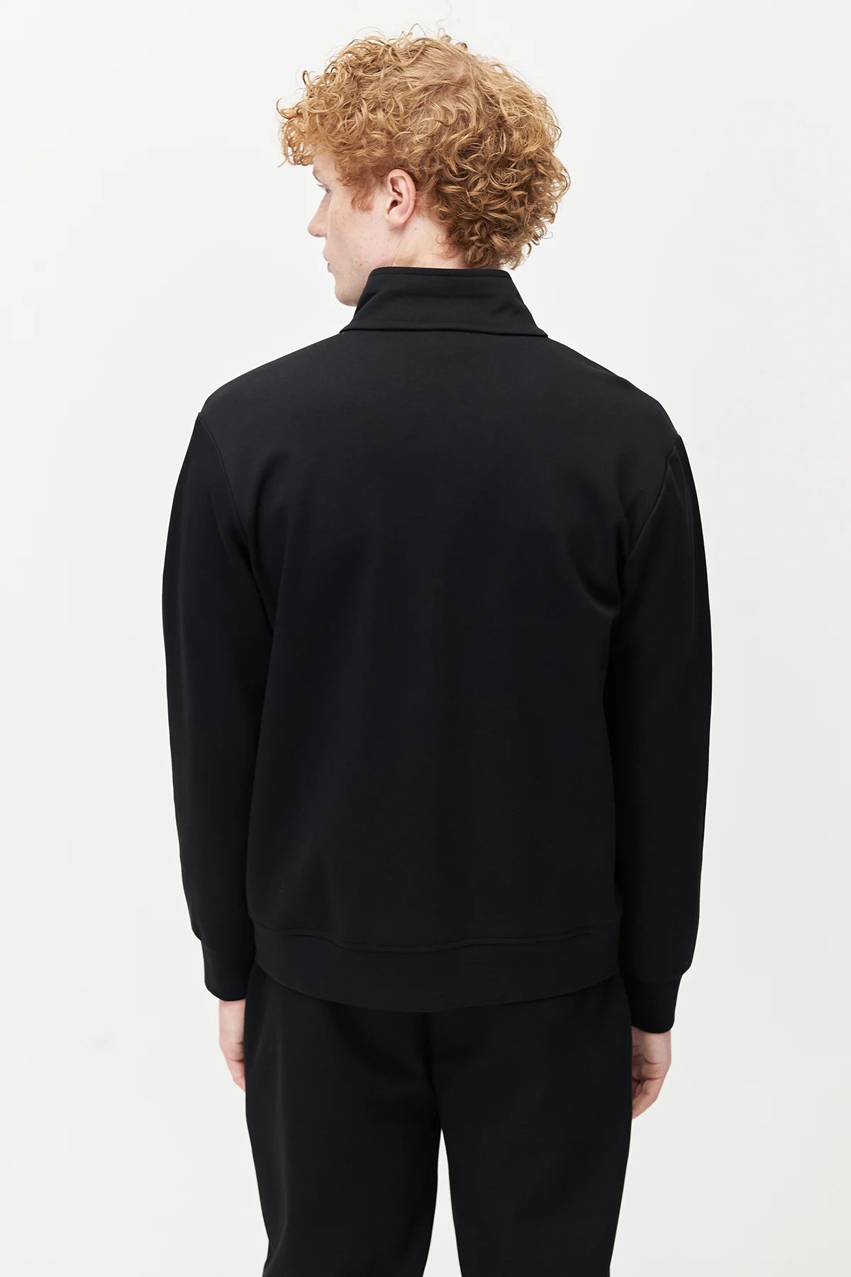 Men's Stand-Up Collar Zip-Up Sweatshirt