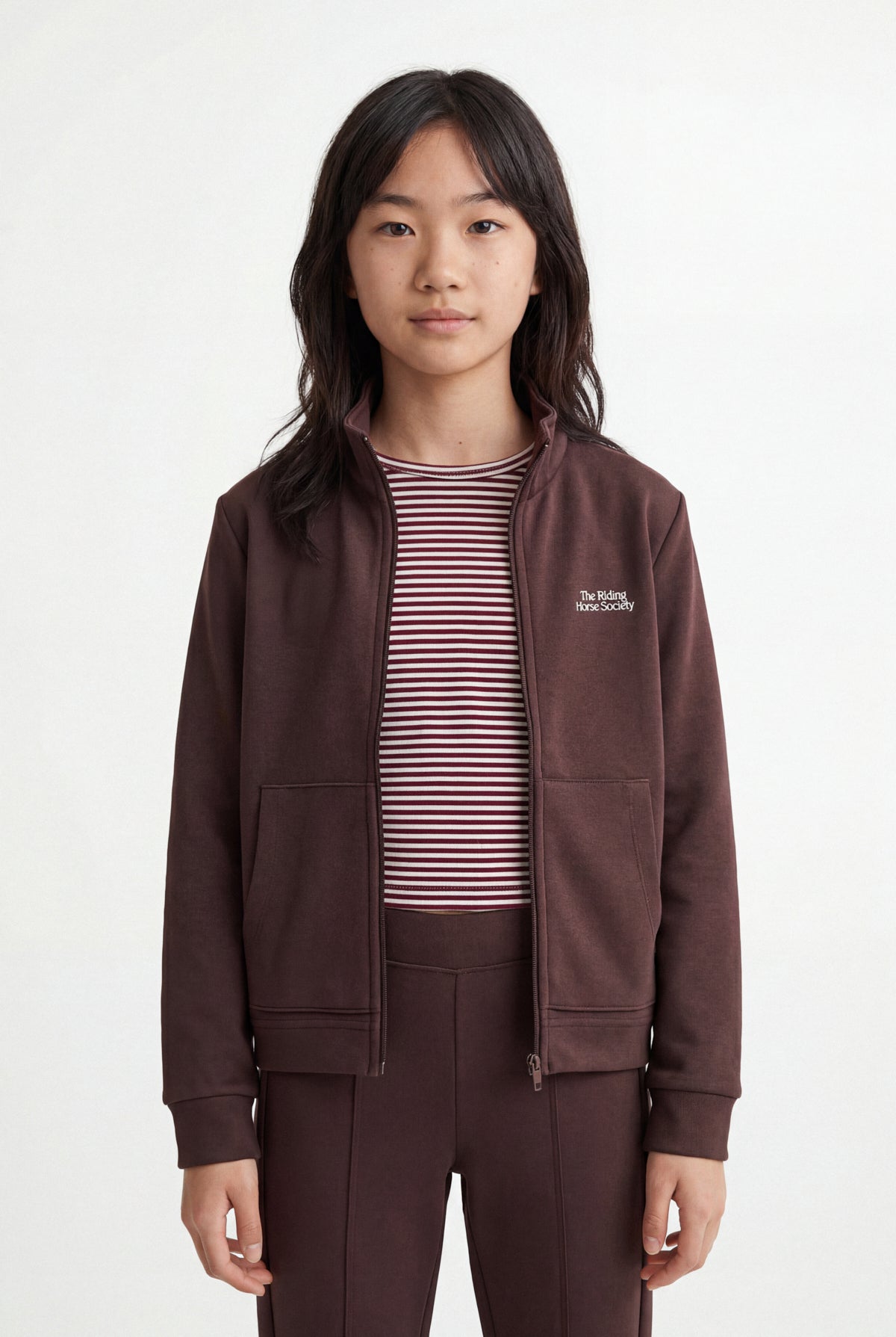 Girls' Soft Textured Sweatshirt