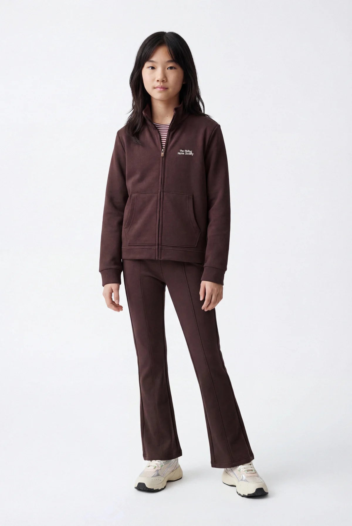 Girls' Soft Textured Sweatshirt