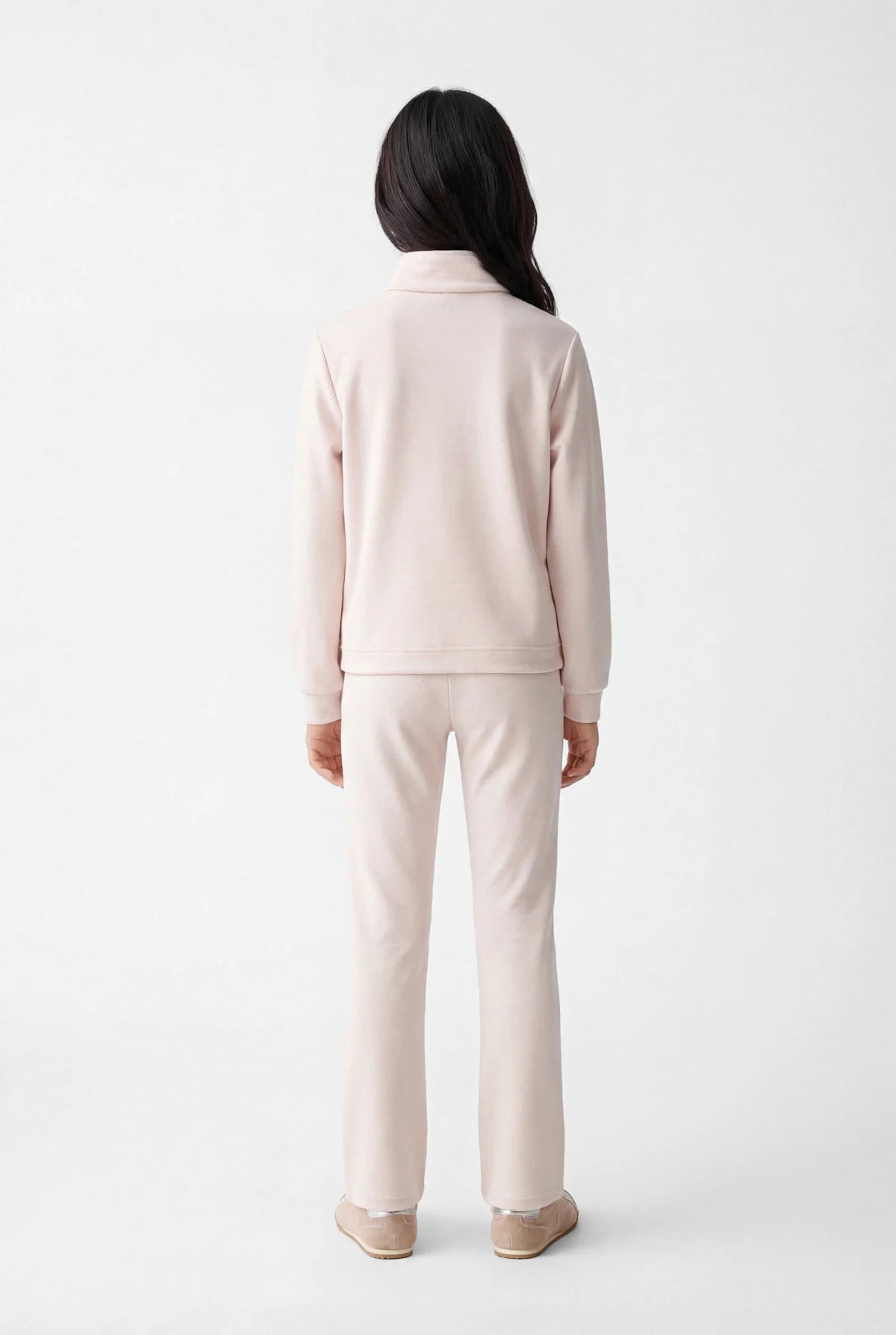 Girls' Soft Textured Sweatshirt