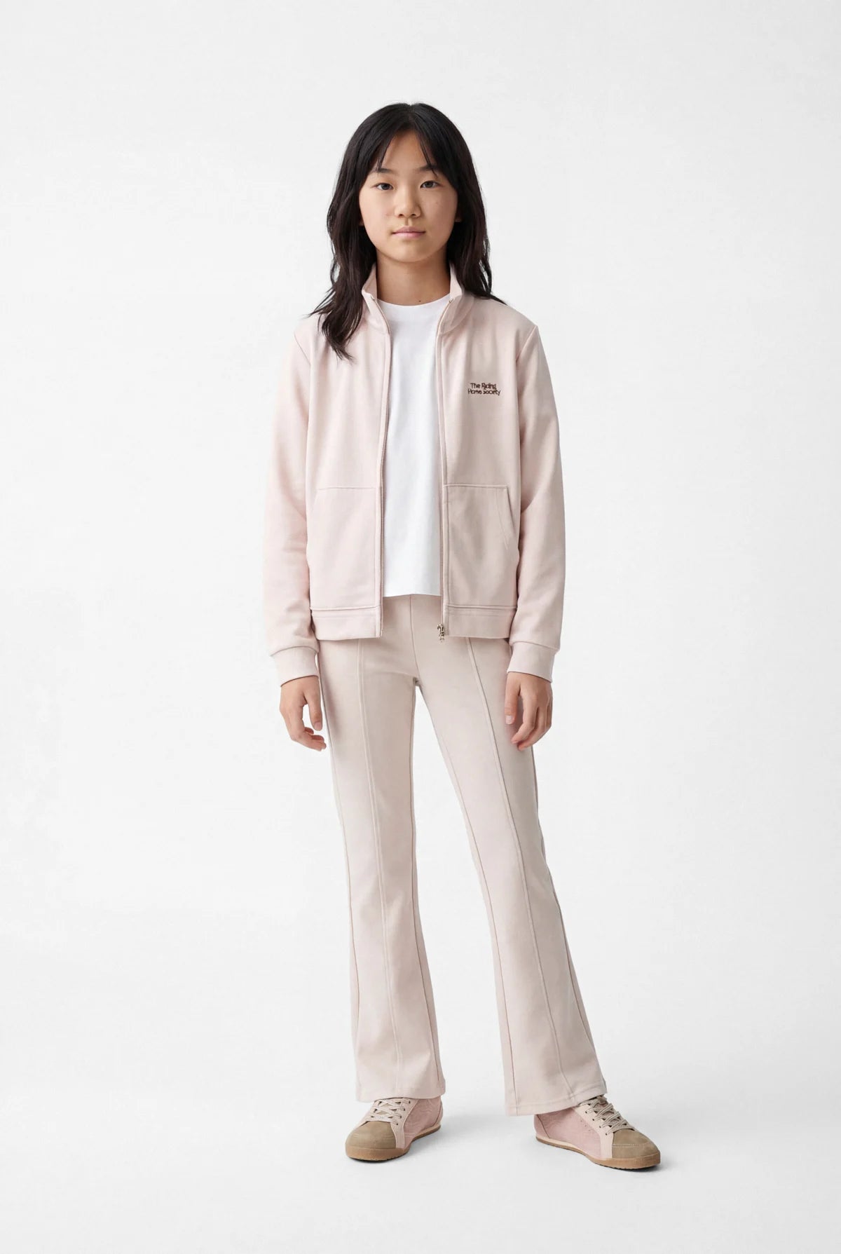Girls' Soft Textured Sweatshirt