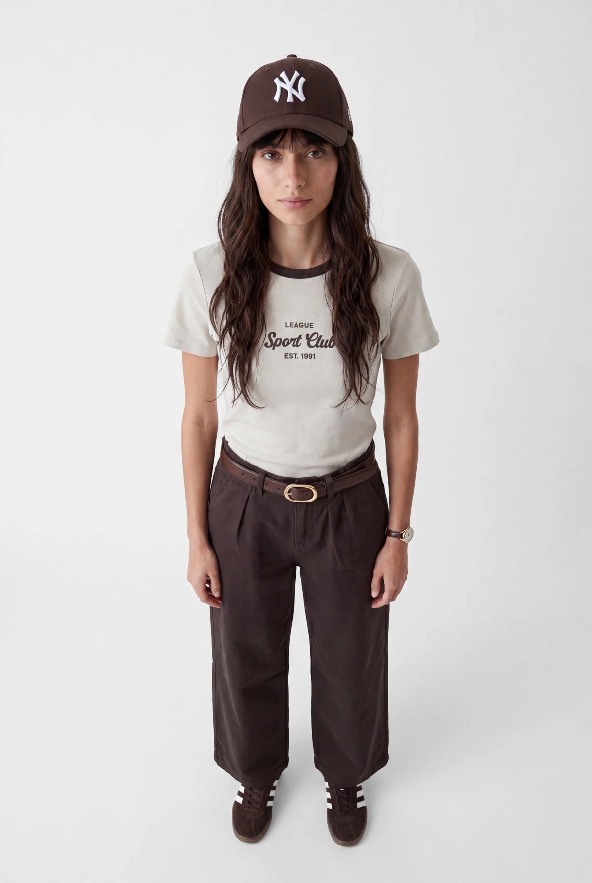 Women's Pleated Wide Leg Trousers