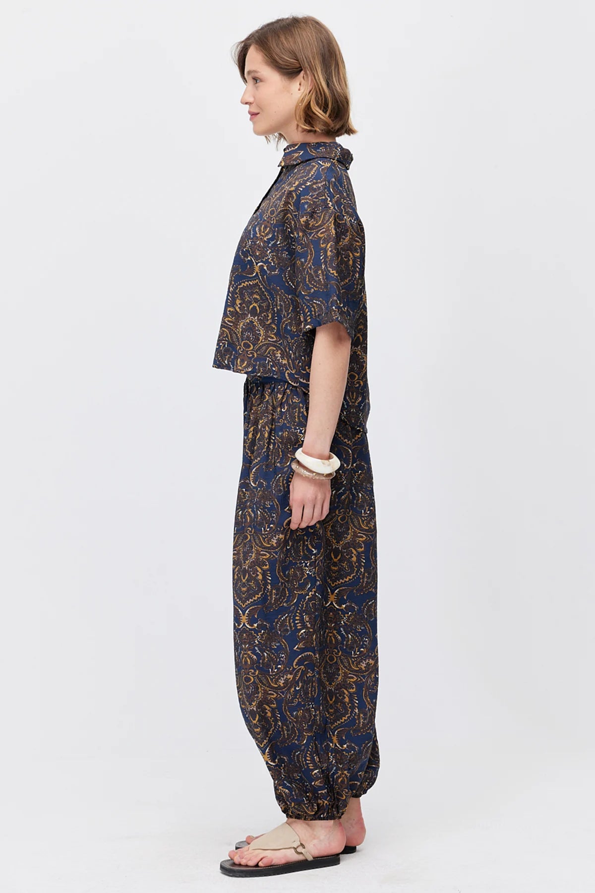 Women's Patterned Harem Pants