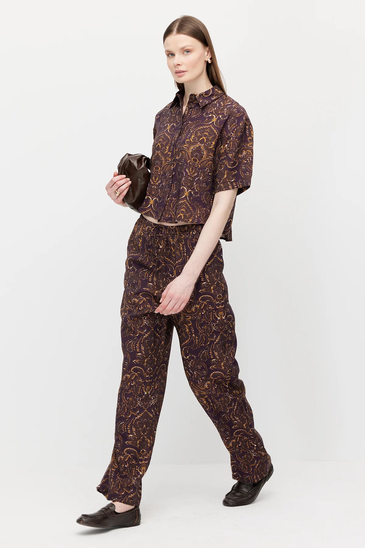 Women's Ethnic Patterned Trousers