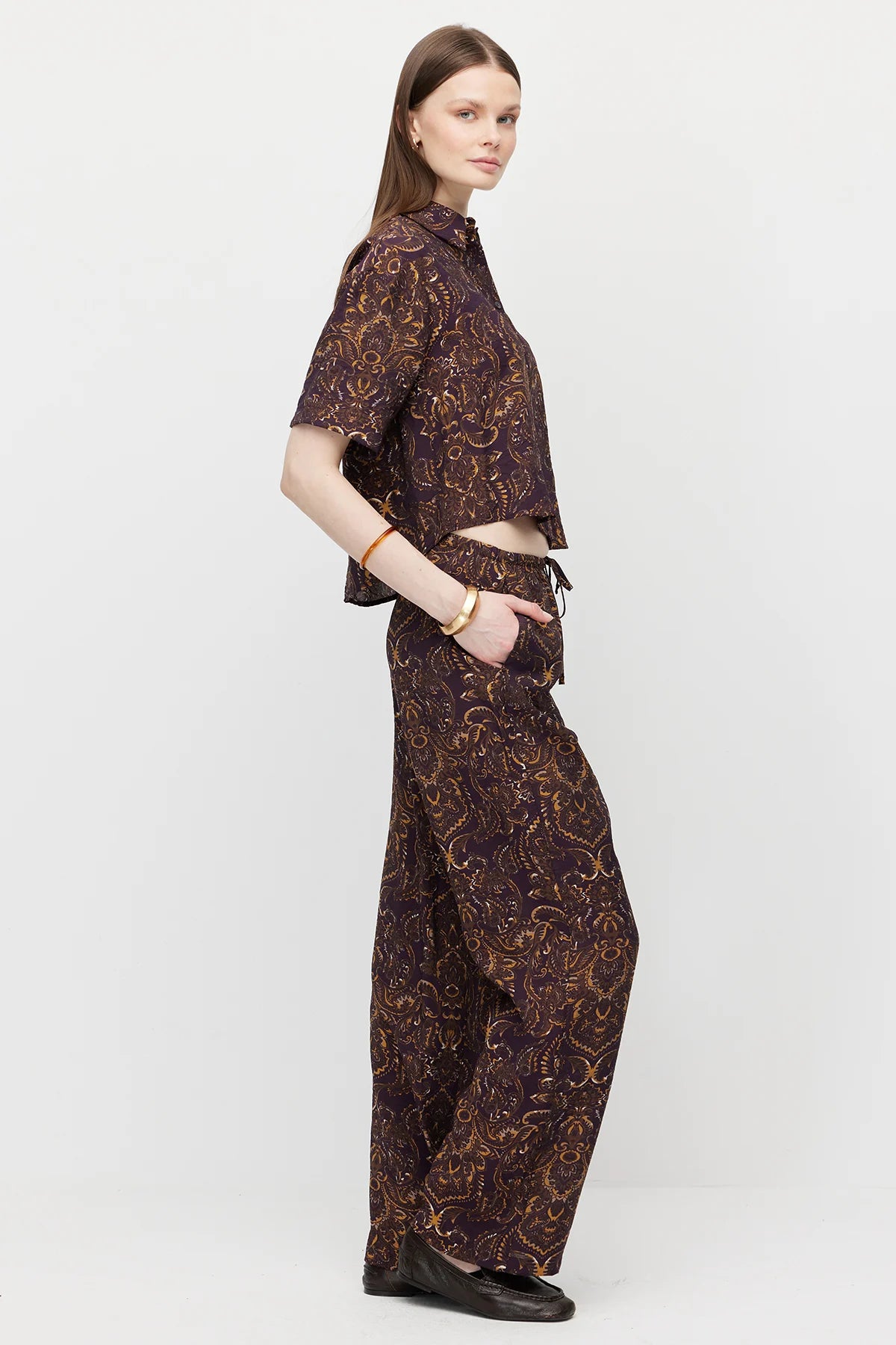 Women's Ethnic Patterned Trousers