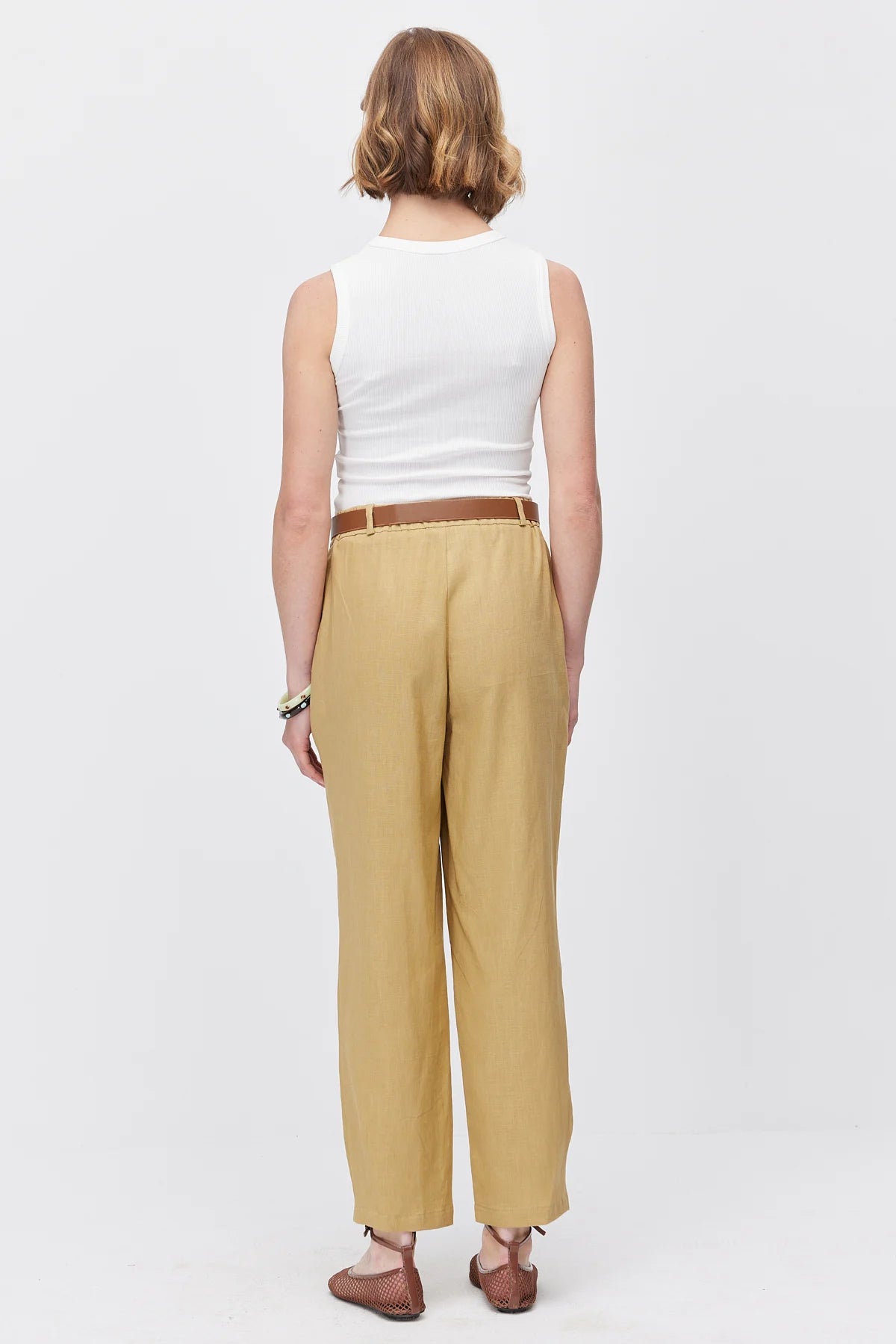 Women's Pleated Trousers