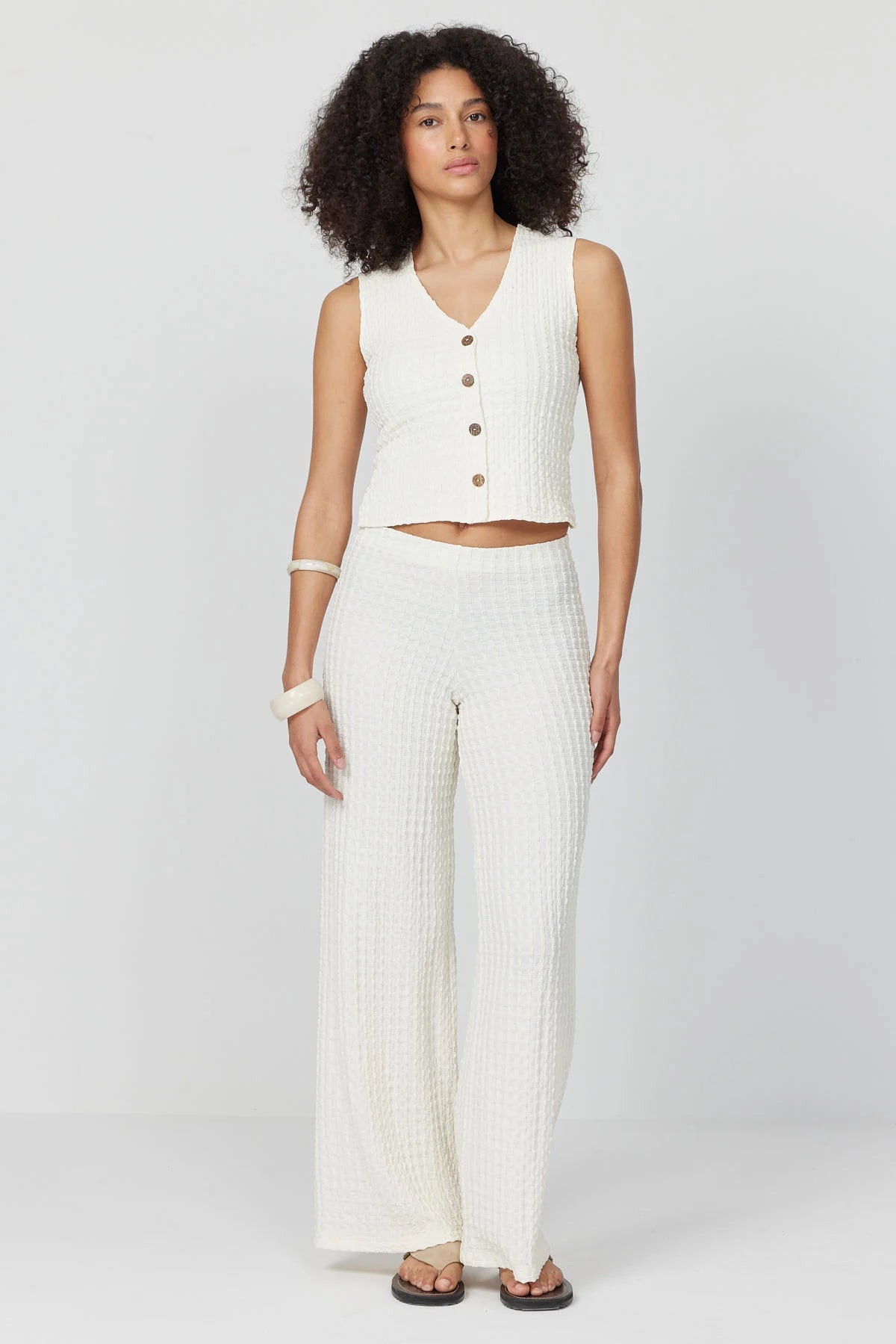 Women's Textured Pants