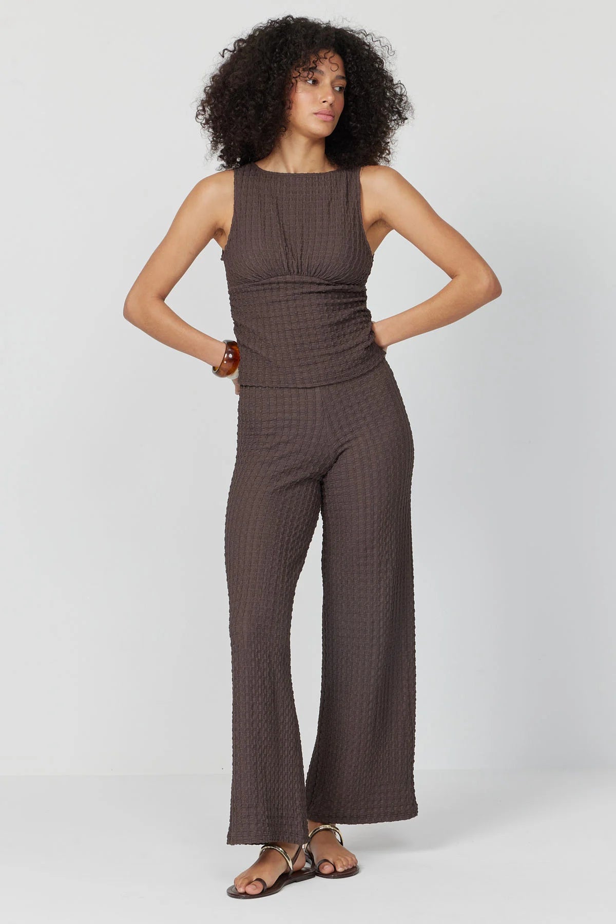 Women's Textured Pants