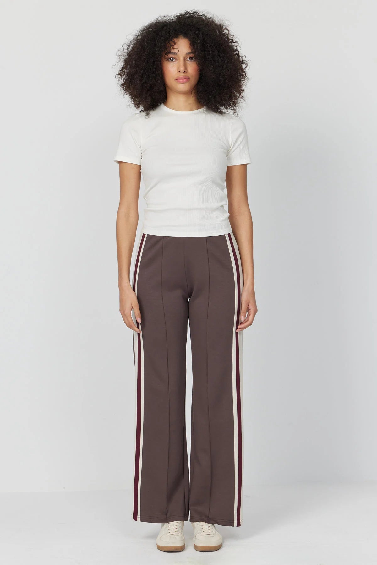Women's Sweatpants with Front Seam Detail Bottoms