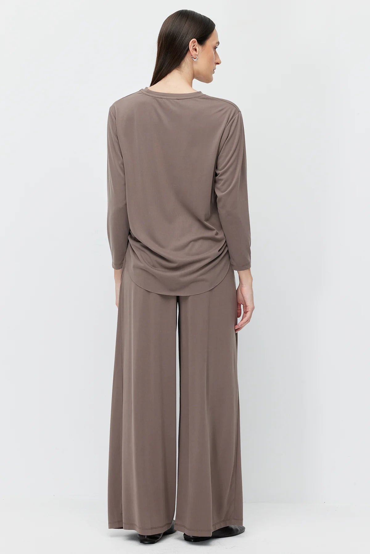 Women's Pleated Modal Trousers