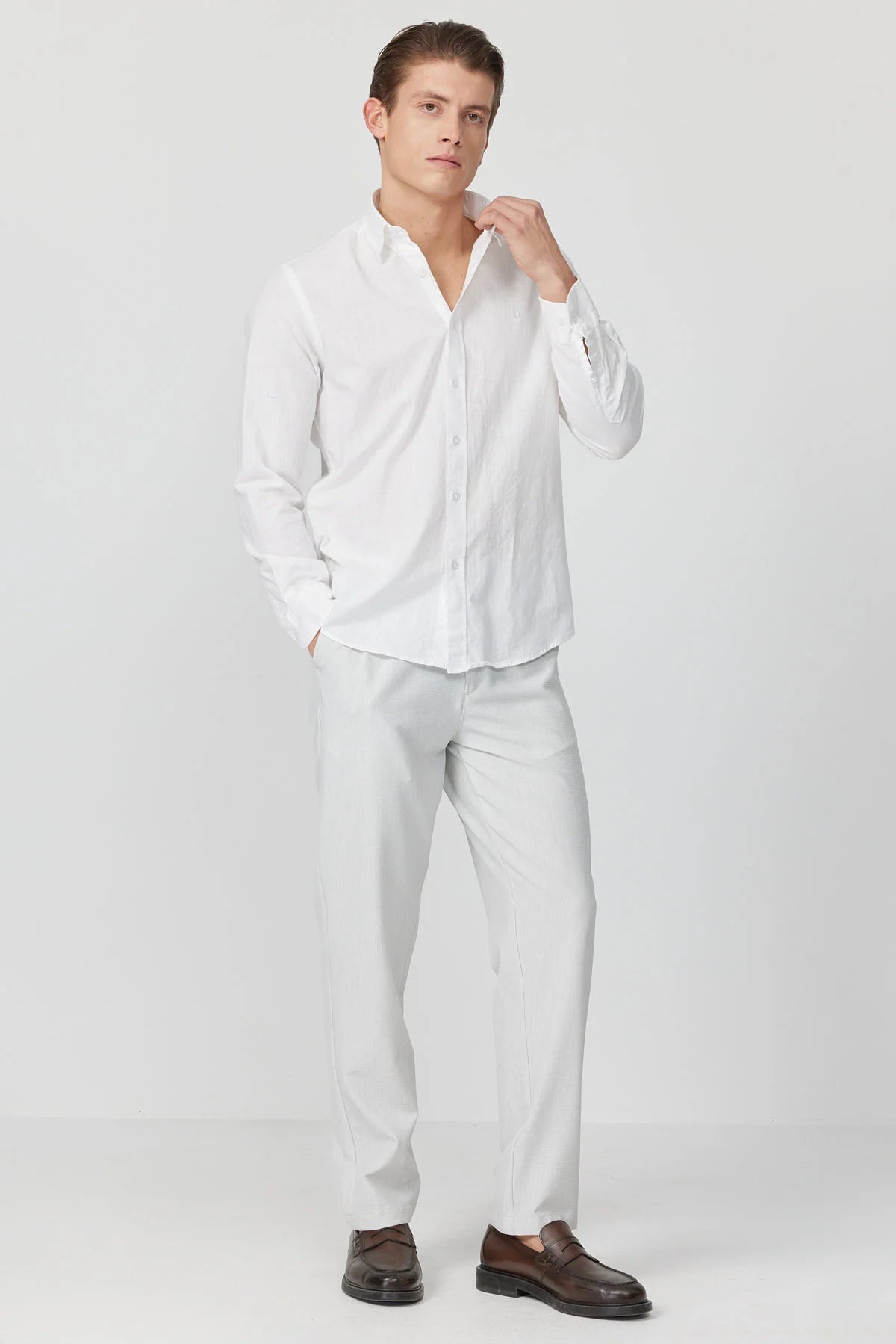 Men's Jogger Pants with Elastic Waistband