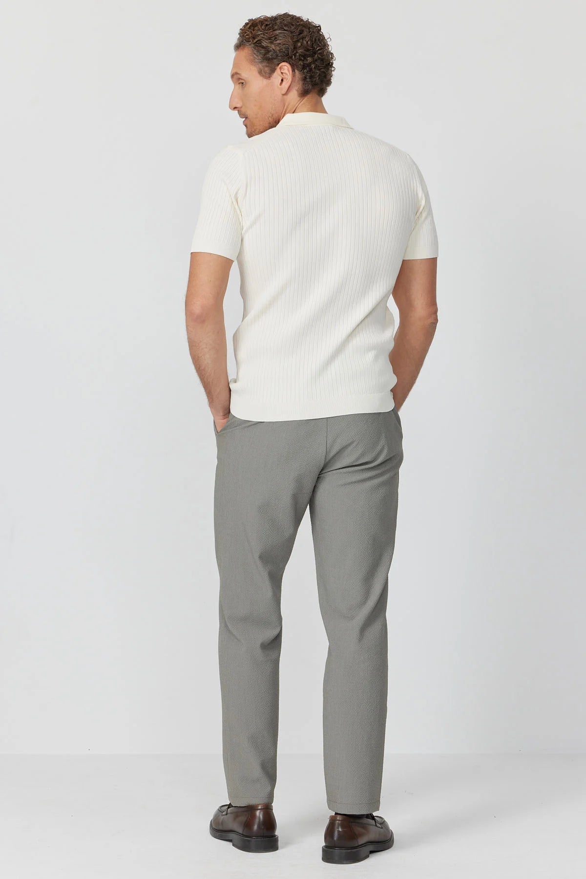 Men's Jogger Pants with Elastic Waistband