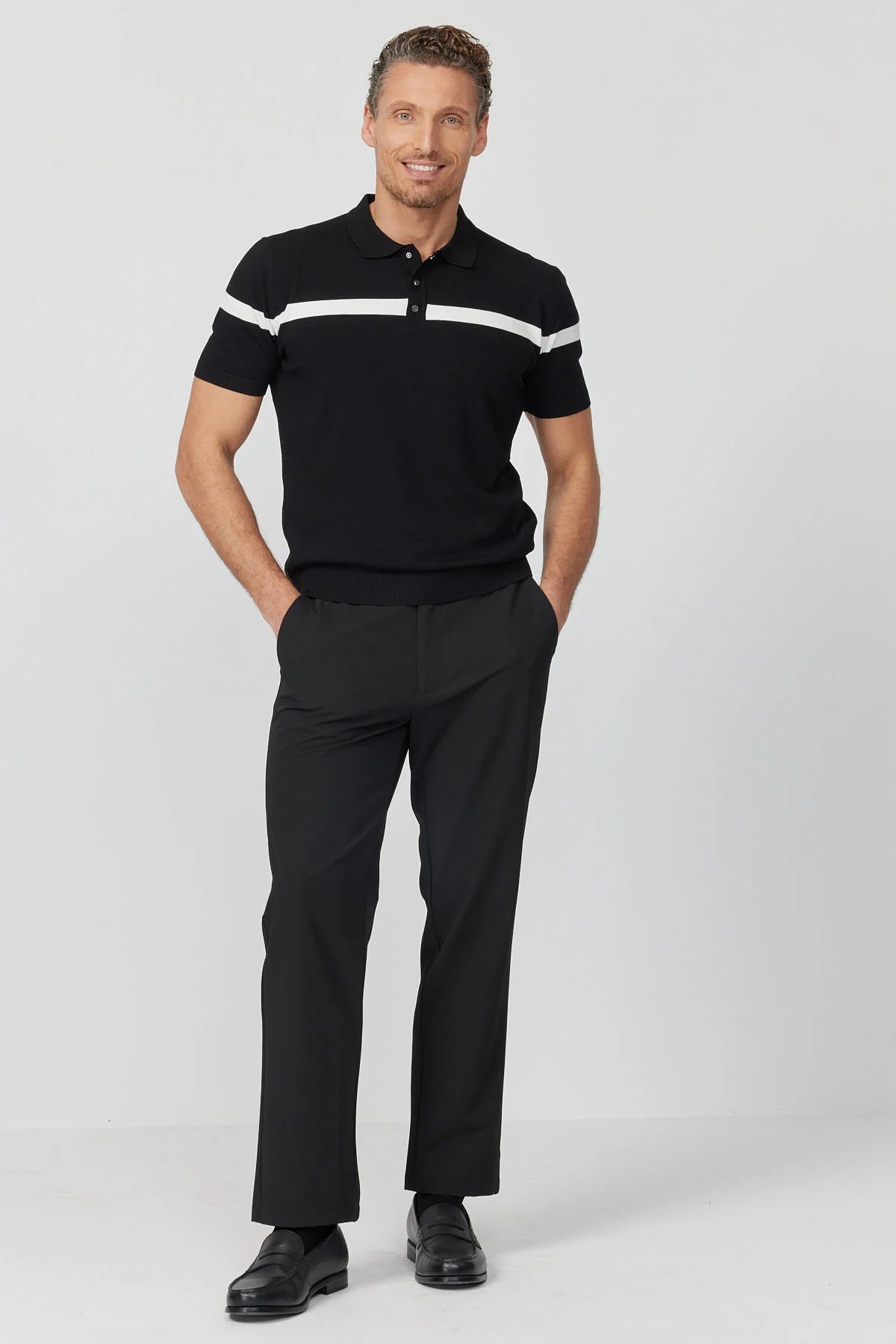 Men's Jogger Pants with Elastic Waistband