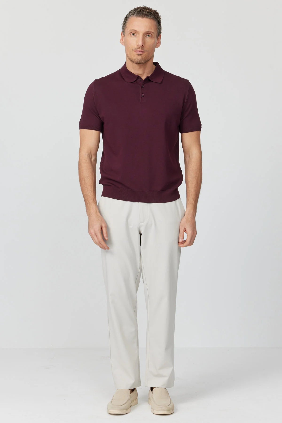 Men's Jogger Pants with Elastic Waistband