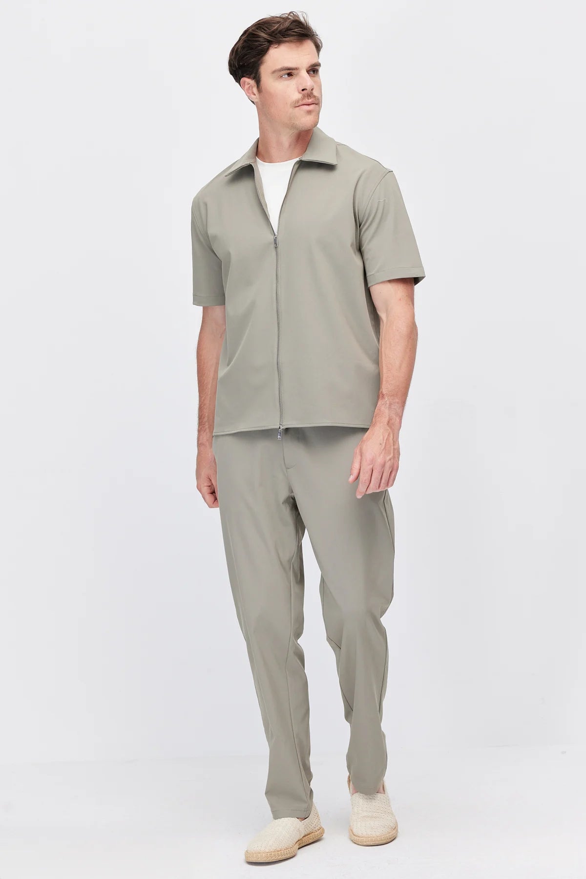 Men's Elastic Waist Jogger Pants