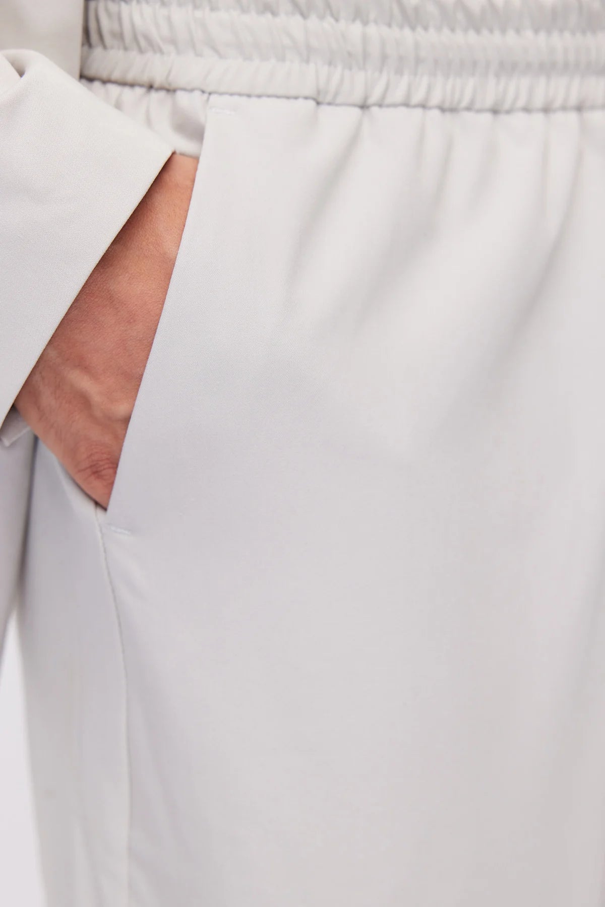 Men's Jogger Pants with Elastic Waistband and Drawstring