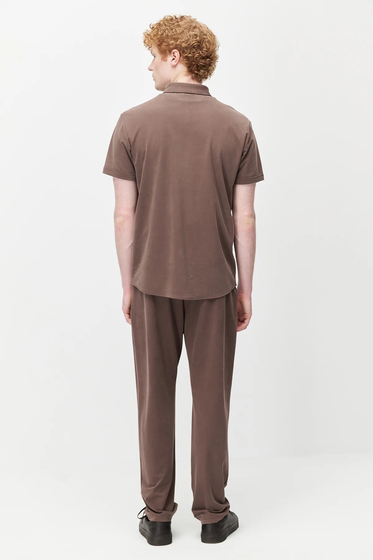 Men's Soft Textured Trousers