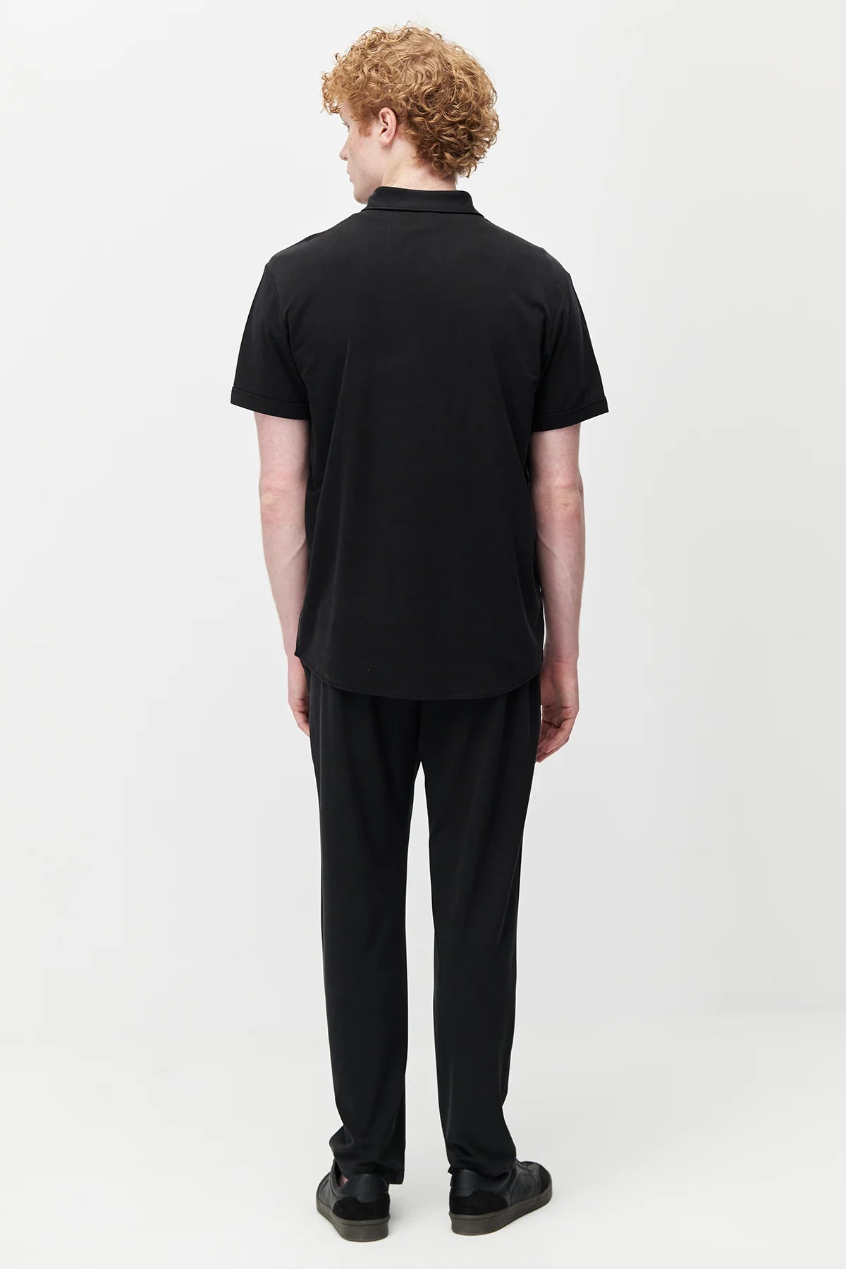 Men's Soft Textured Trousers