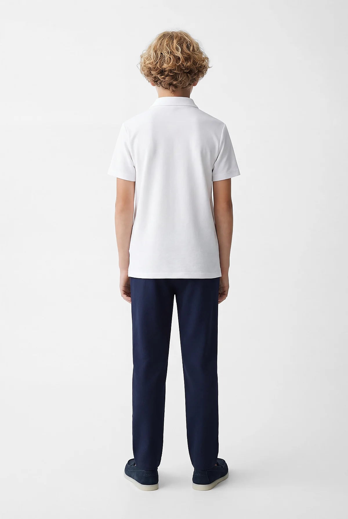 Boys' Textured Jogger Pants with Elastic Waistband