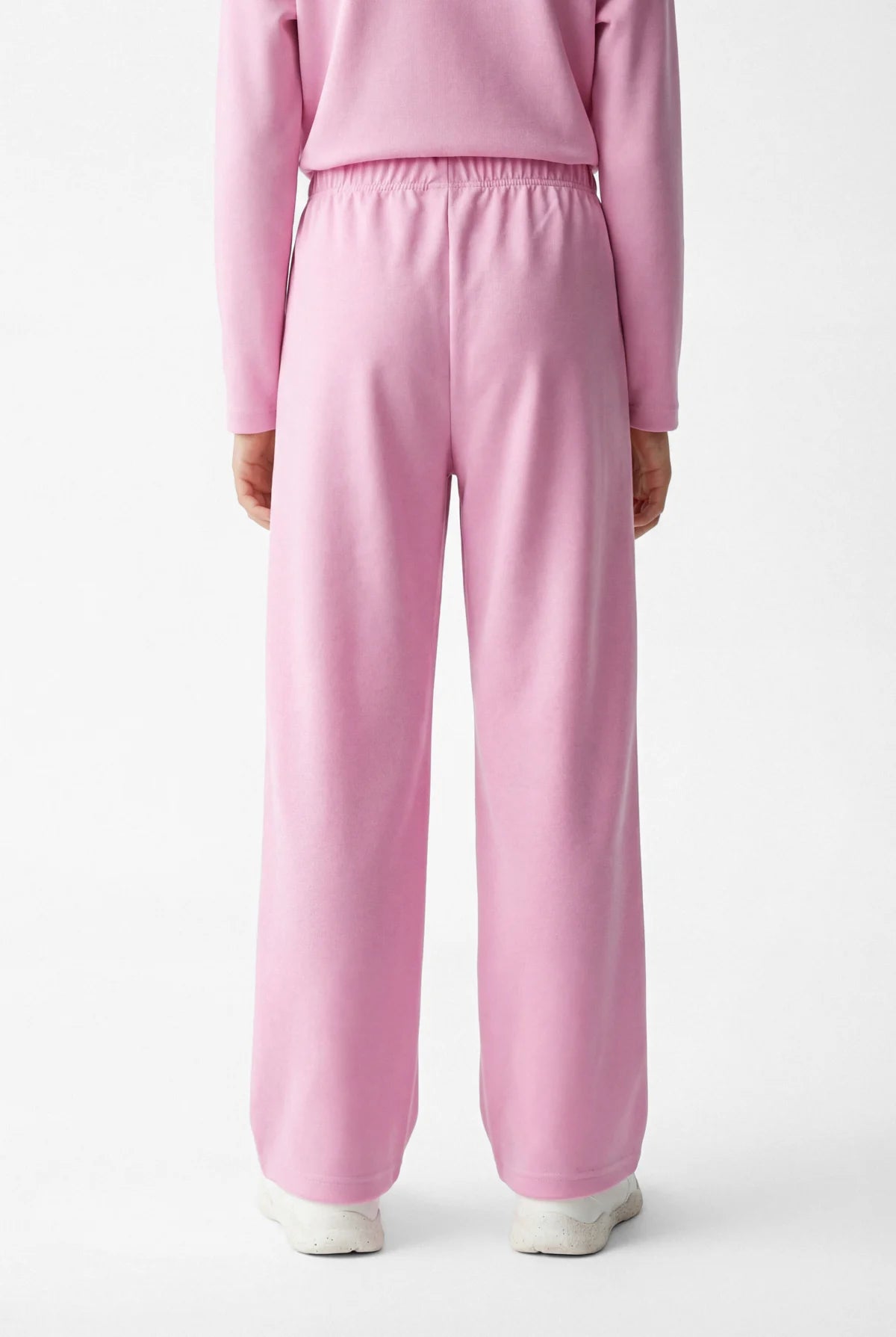 Girls' Trousers with Side Stripes