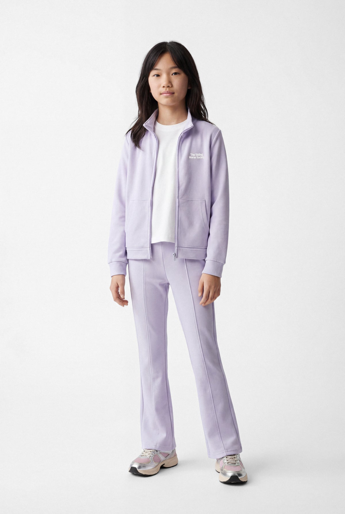 Girls' Pants with Elastic Waistband