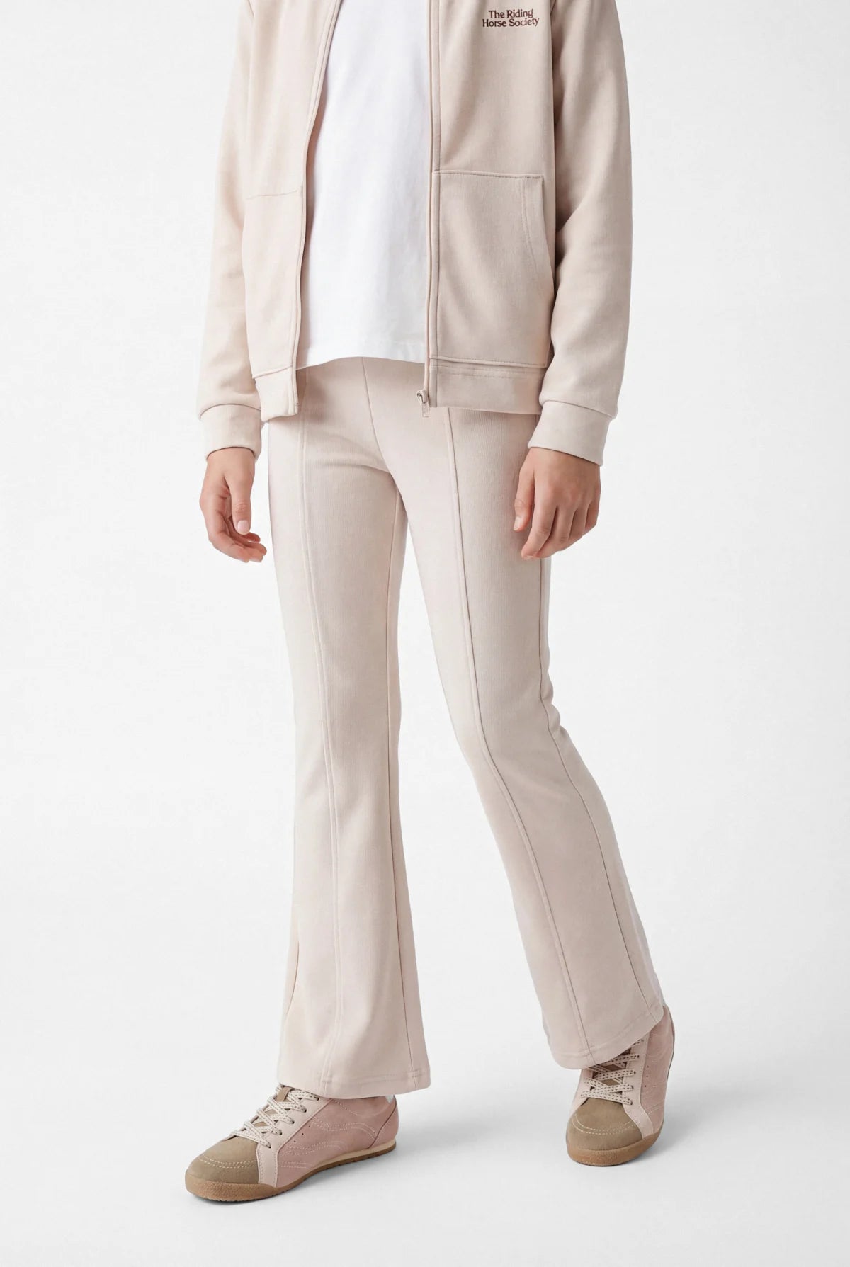 Girls' Pants with Elastic Waistband