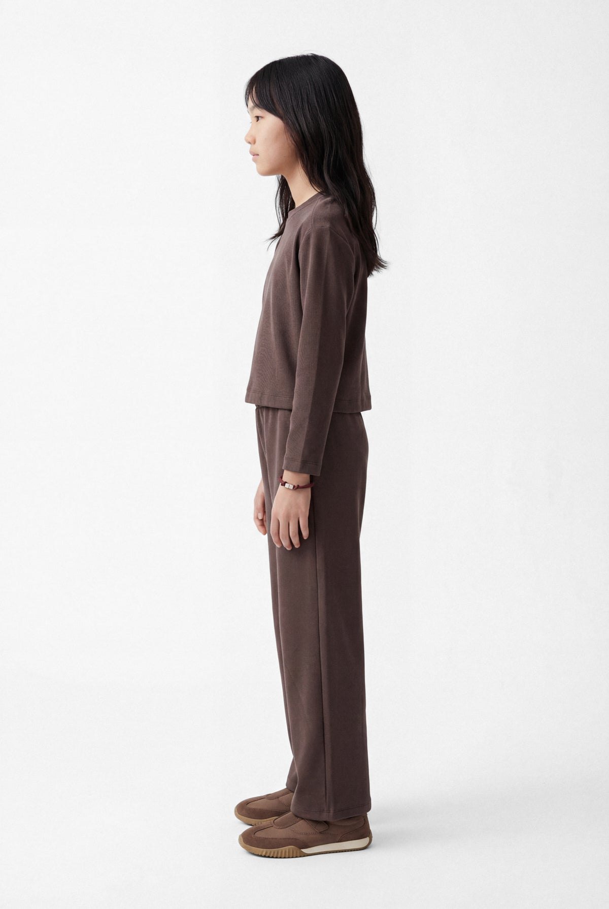 Girls' Pants with Elastic Waistband