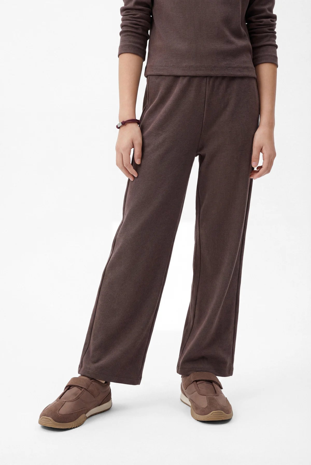 Girls' Pants with Elastic Waistband
