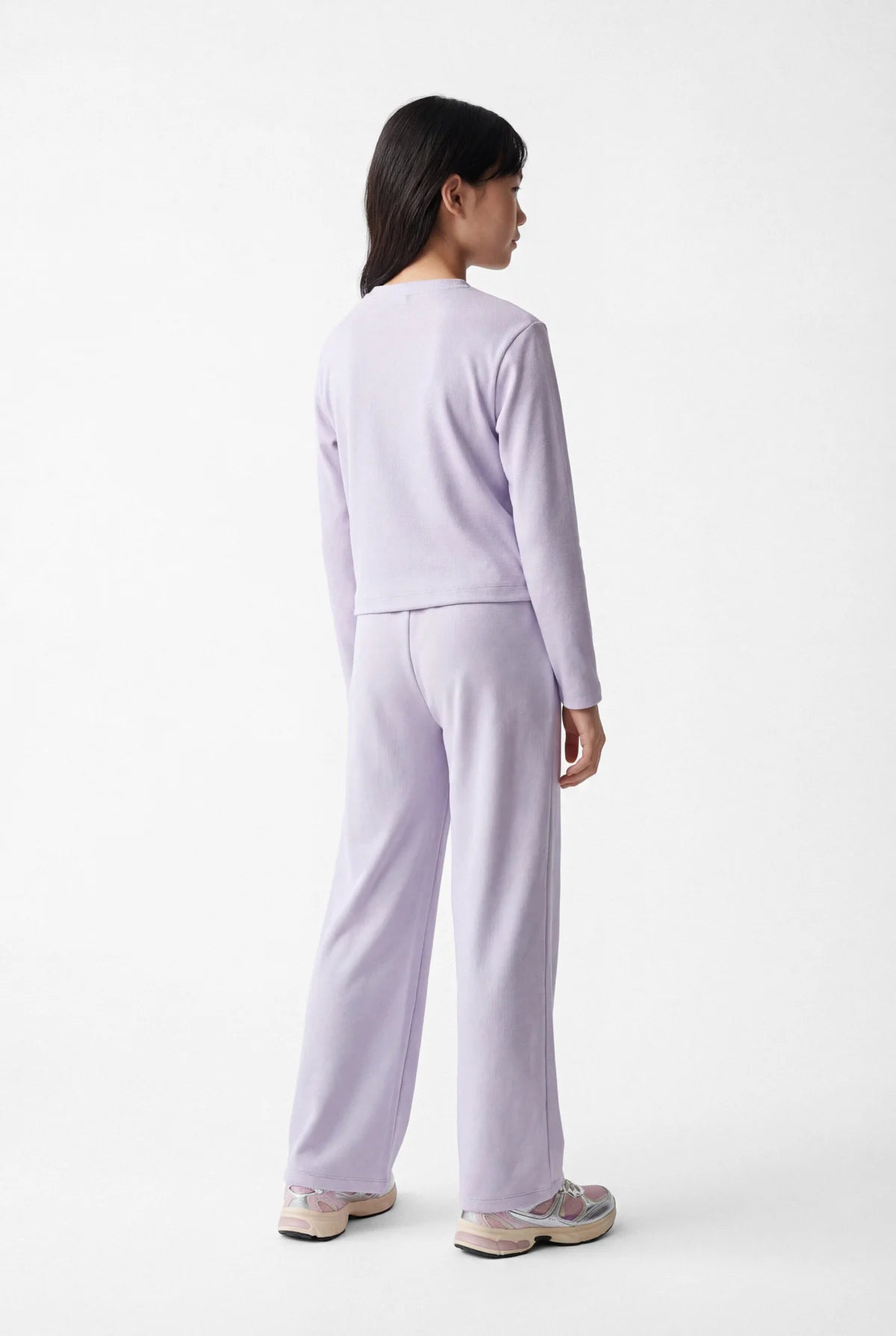 Girls' Pants with Elastic Waistband