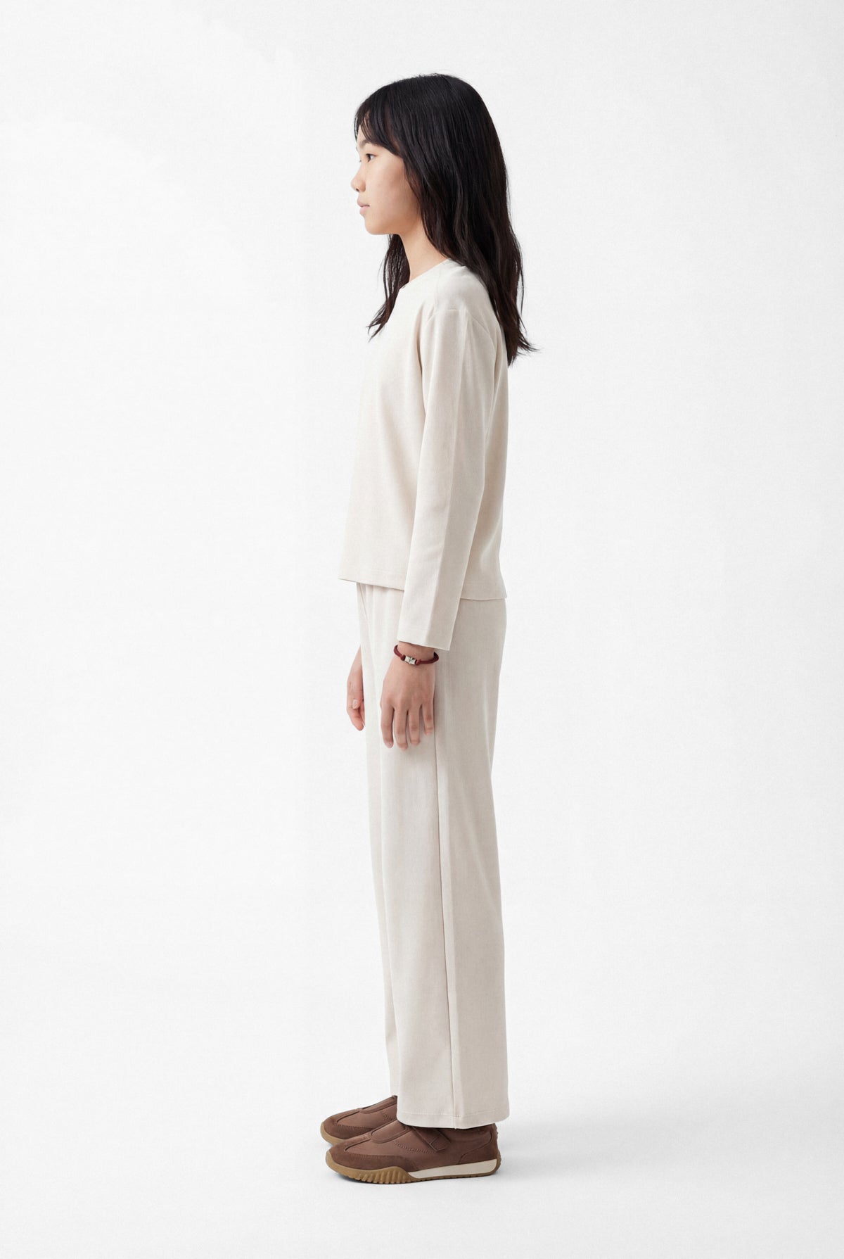 Girls' Pants with Elastic Waistband