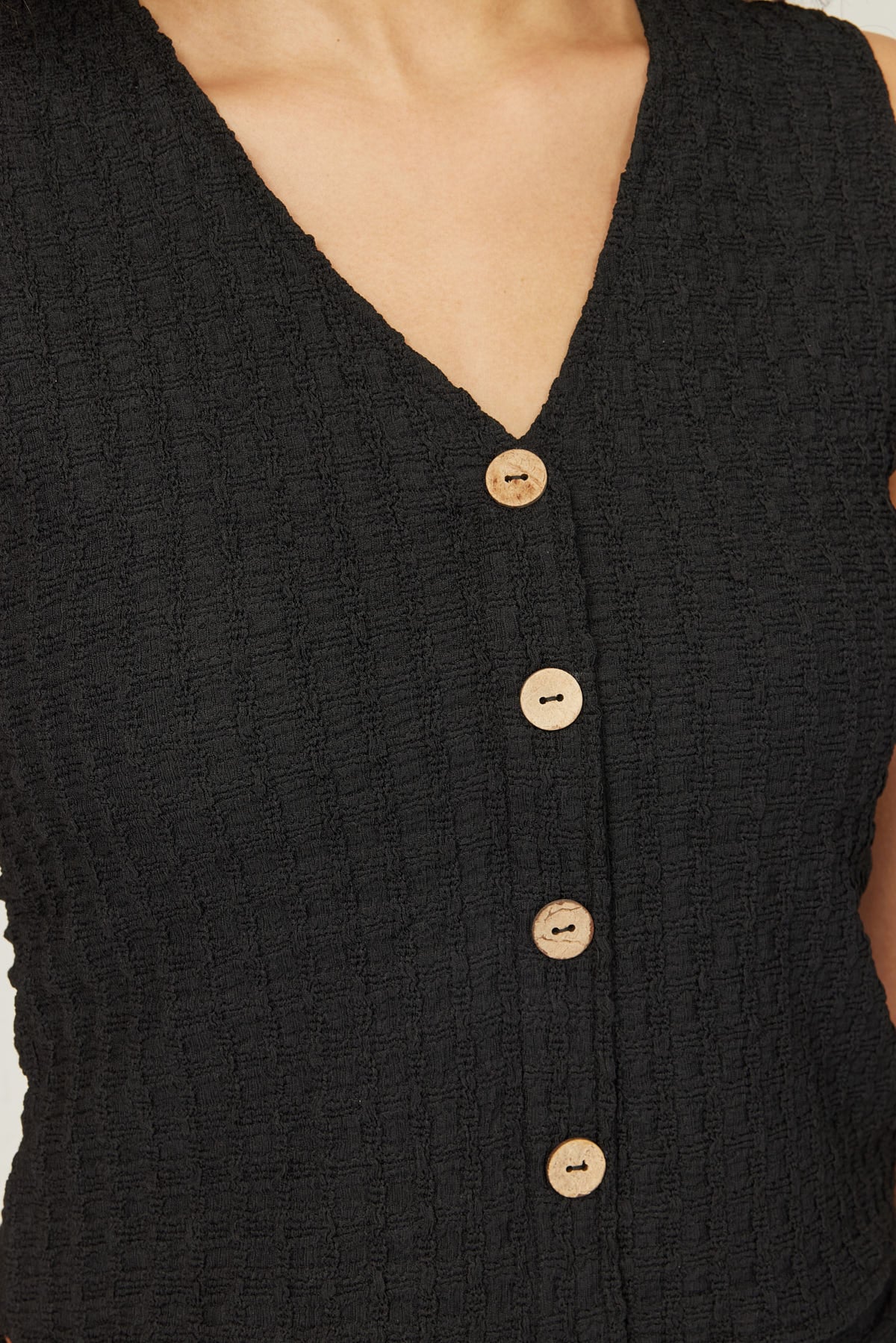 Women's Textured Vest