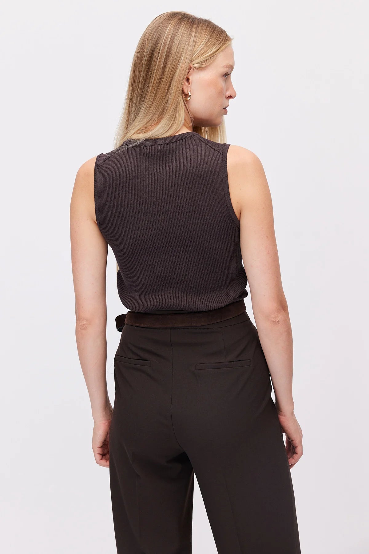 Women's Crew Neck Ribbed Bodysuit