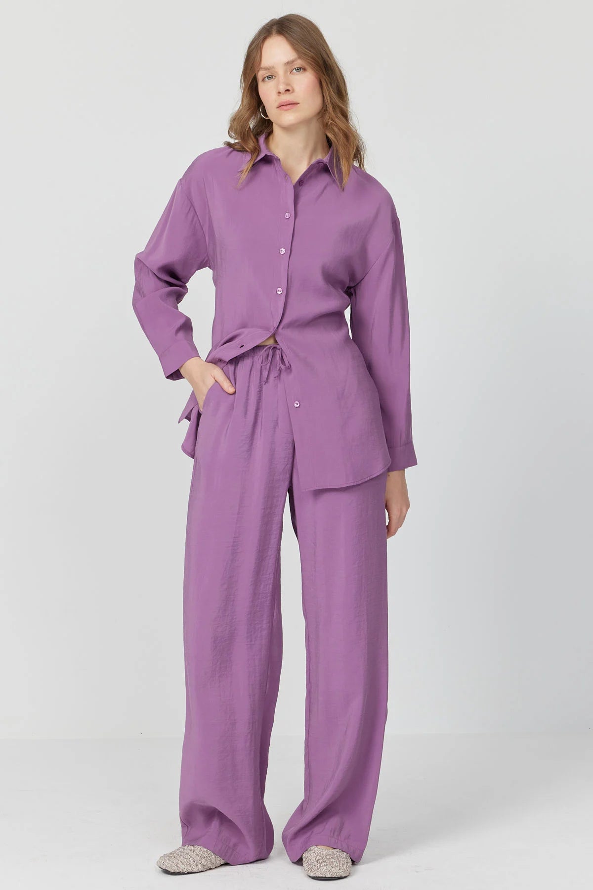 Women's Wide Leg Trousers