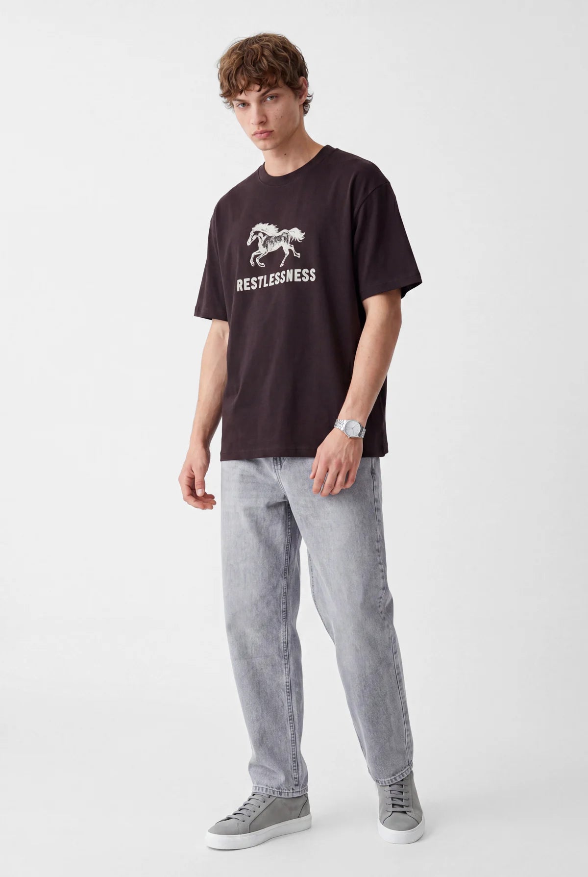Men's Cotton Baggy Fit Jeans