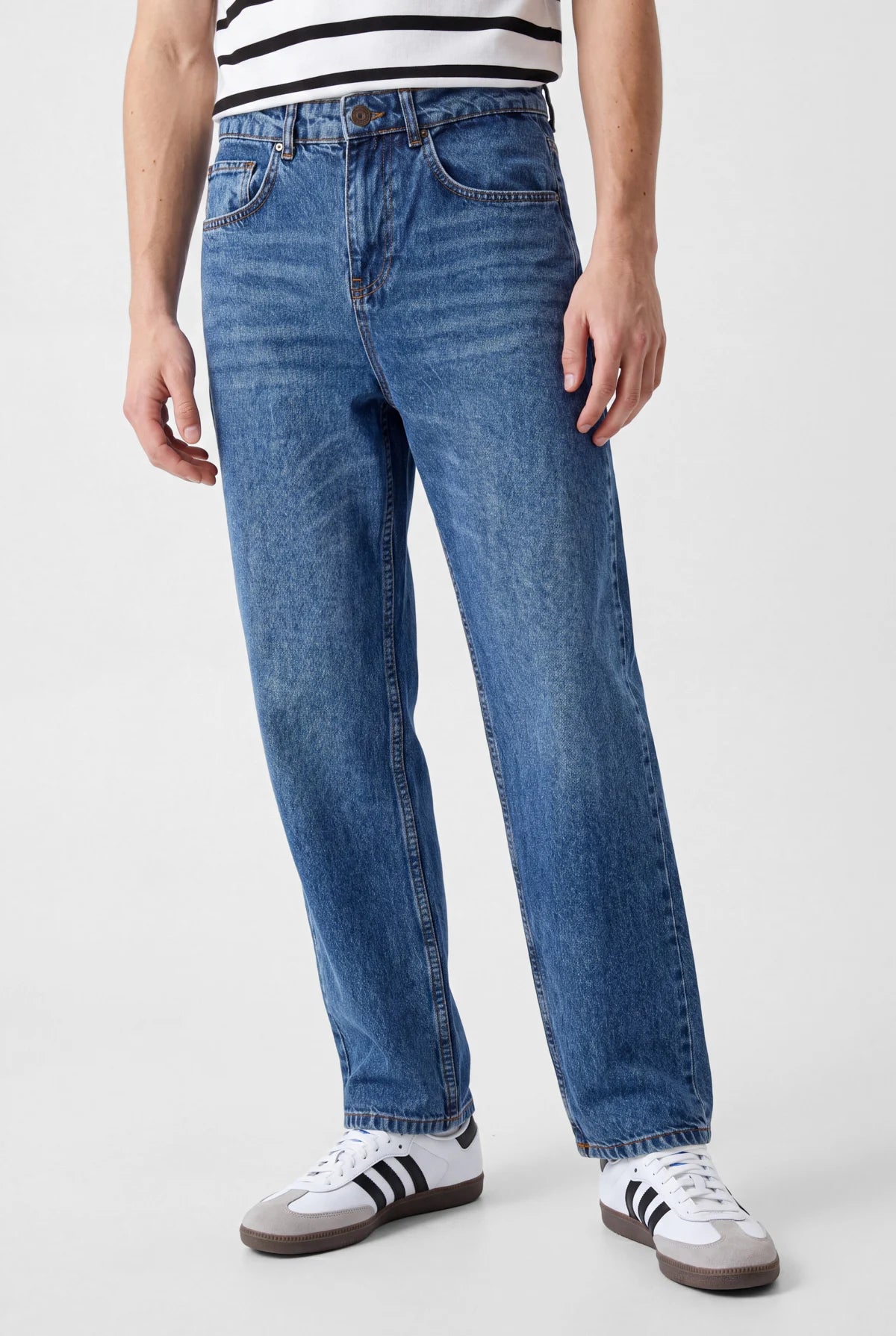 Men's Cotton Baggy Fit Jeans