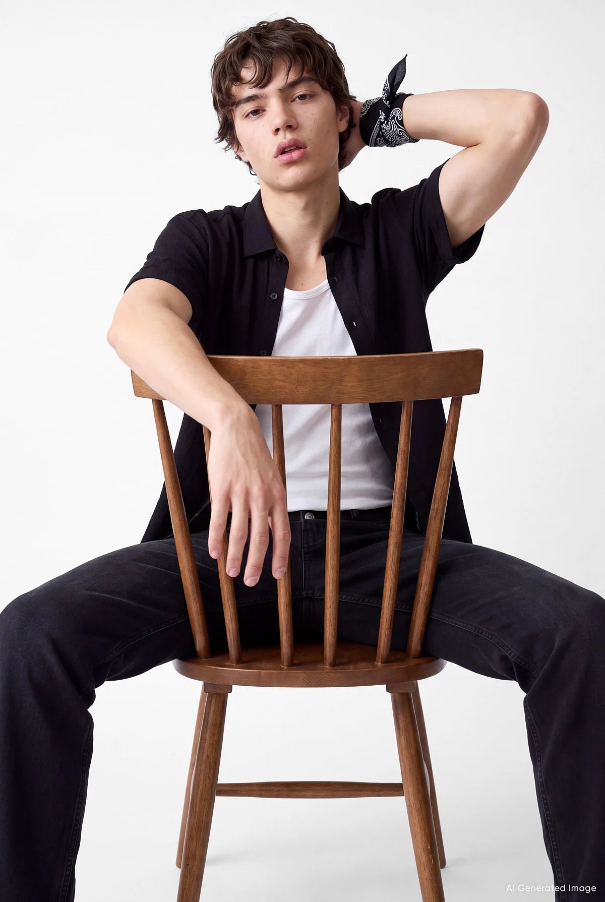Men's Wide-Leg Jeans