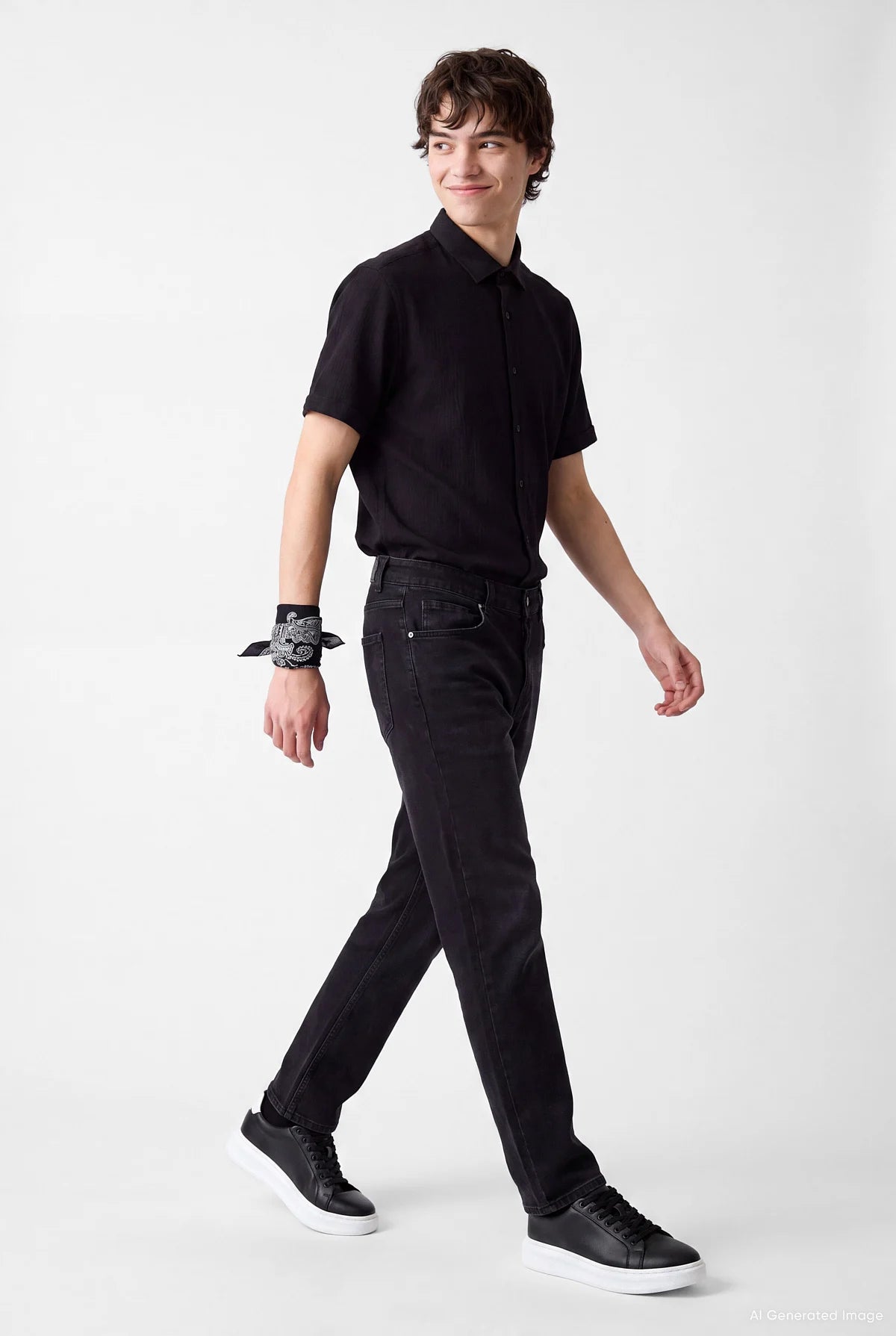 Men's Wide-Leg Jeans