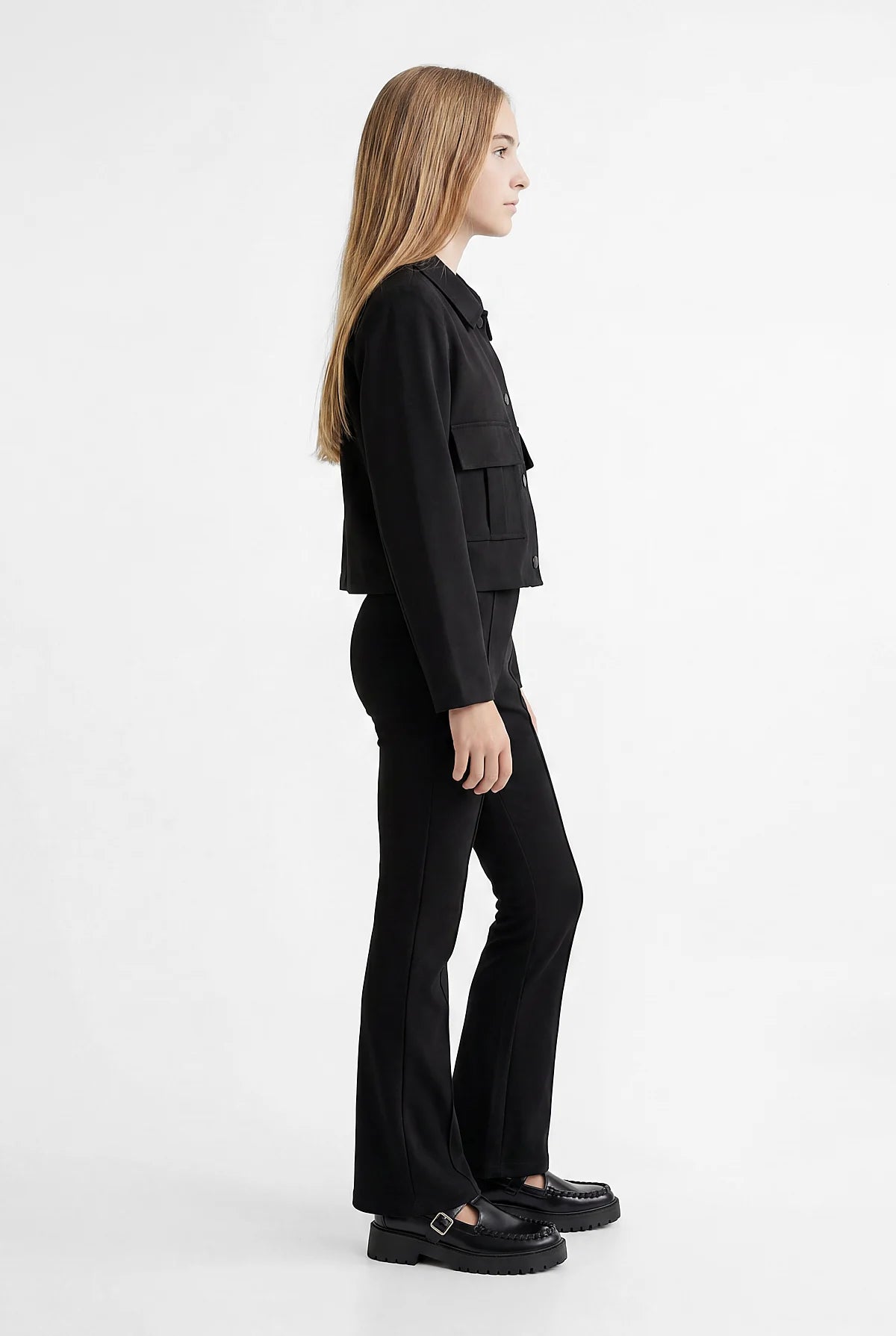 Girls' Wide Leg Leggings