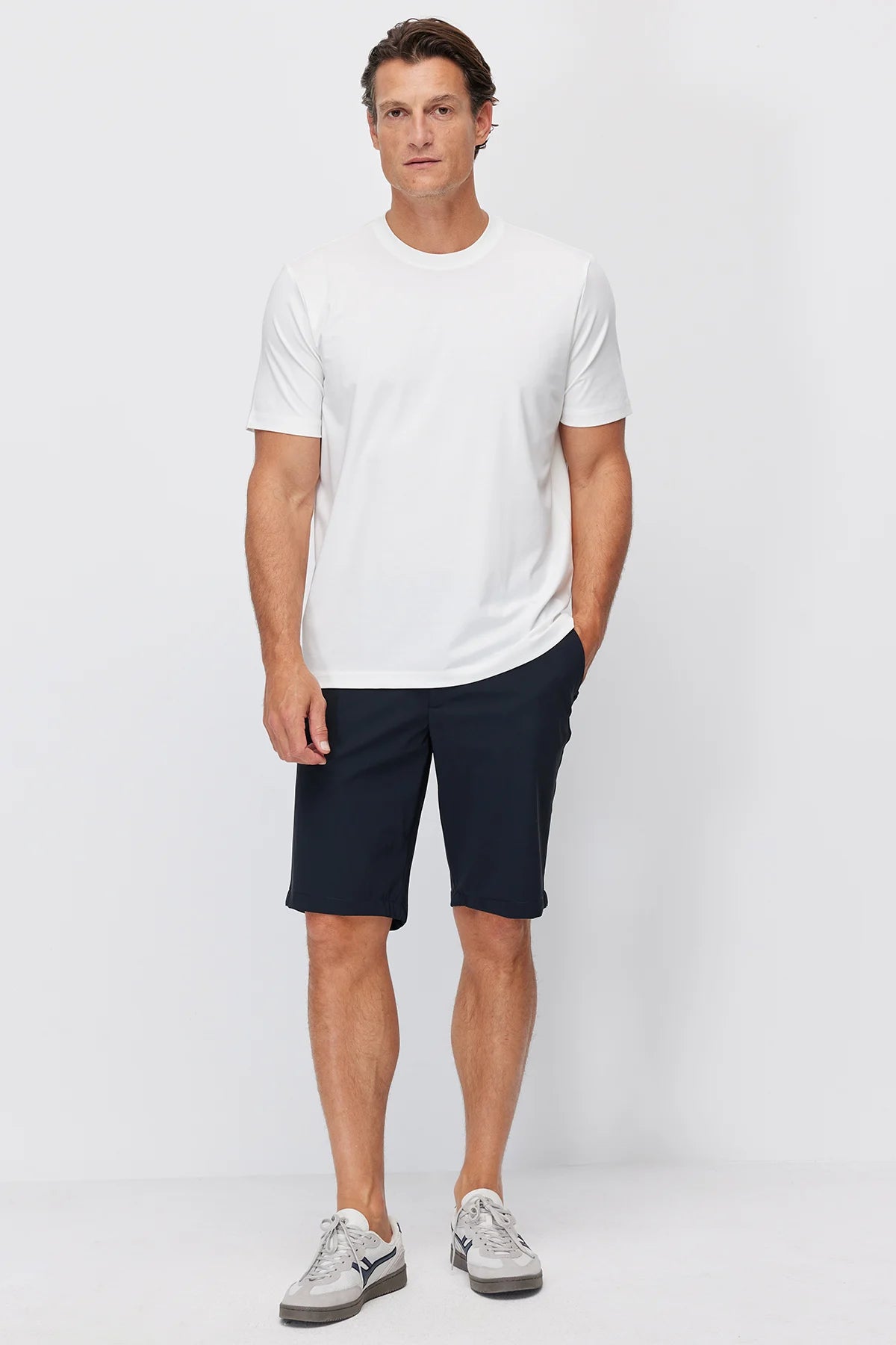Men's Elastic Waist Jogger Shorts