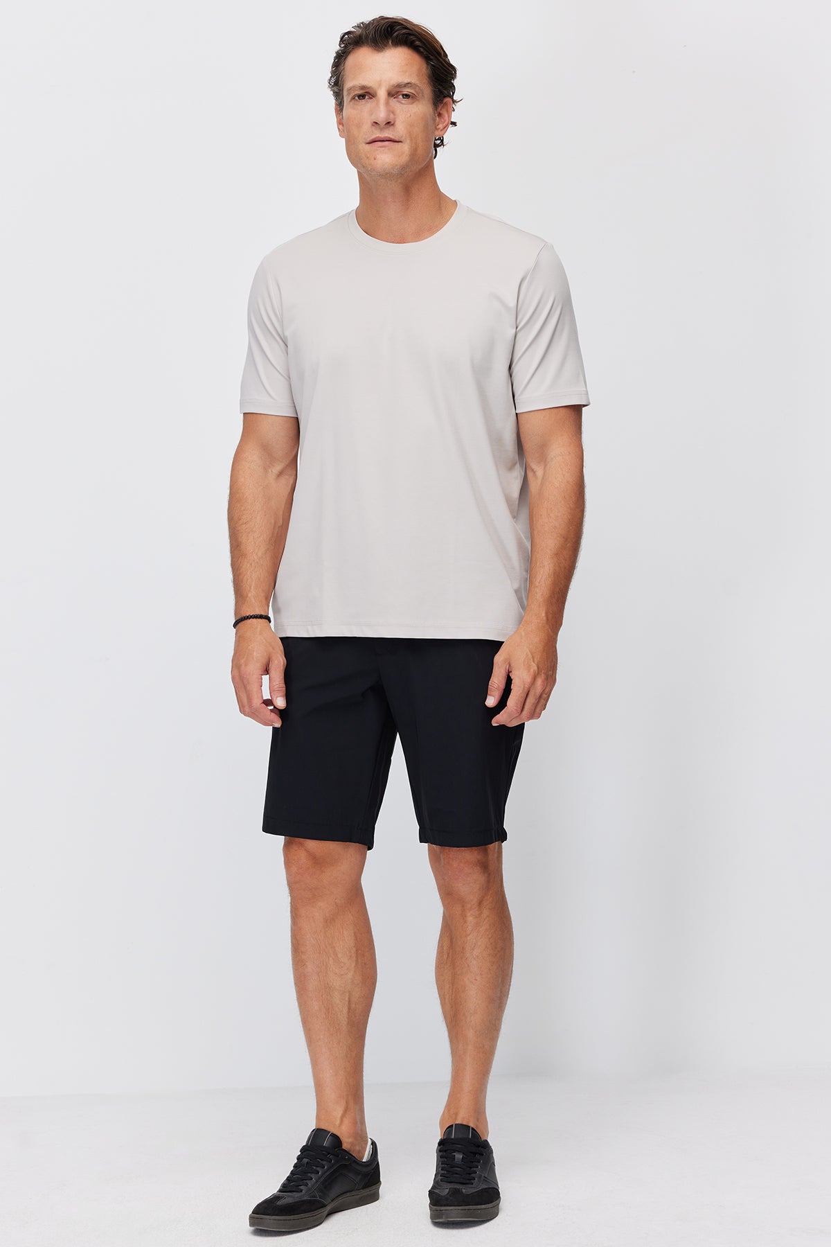 Men's Elastic Waist Jogger Shorts