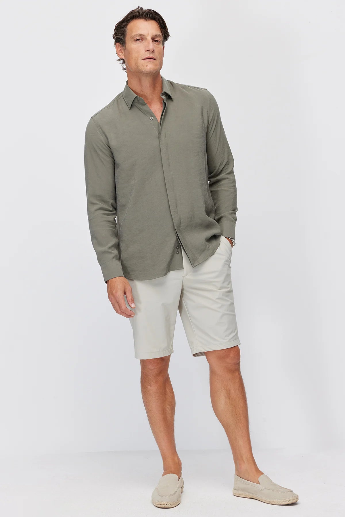 Men's Elastic Waist Jogger Shorts