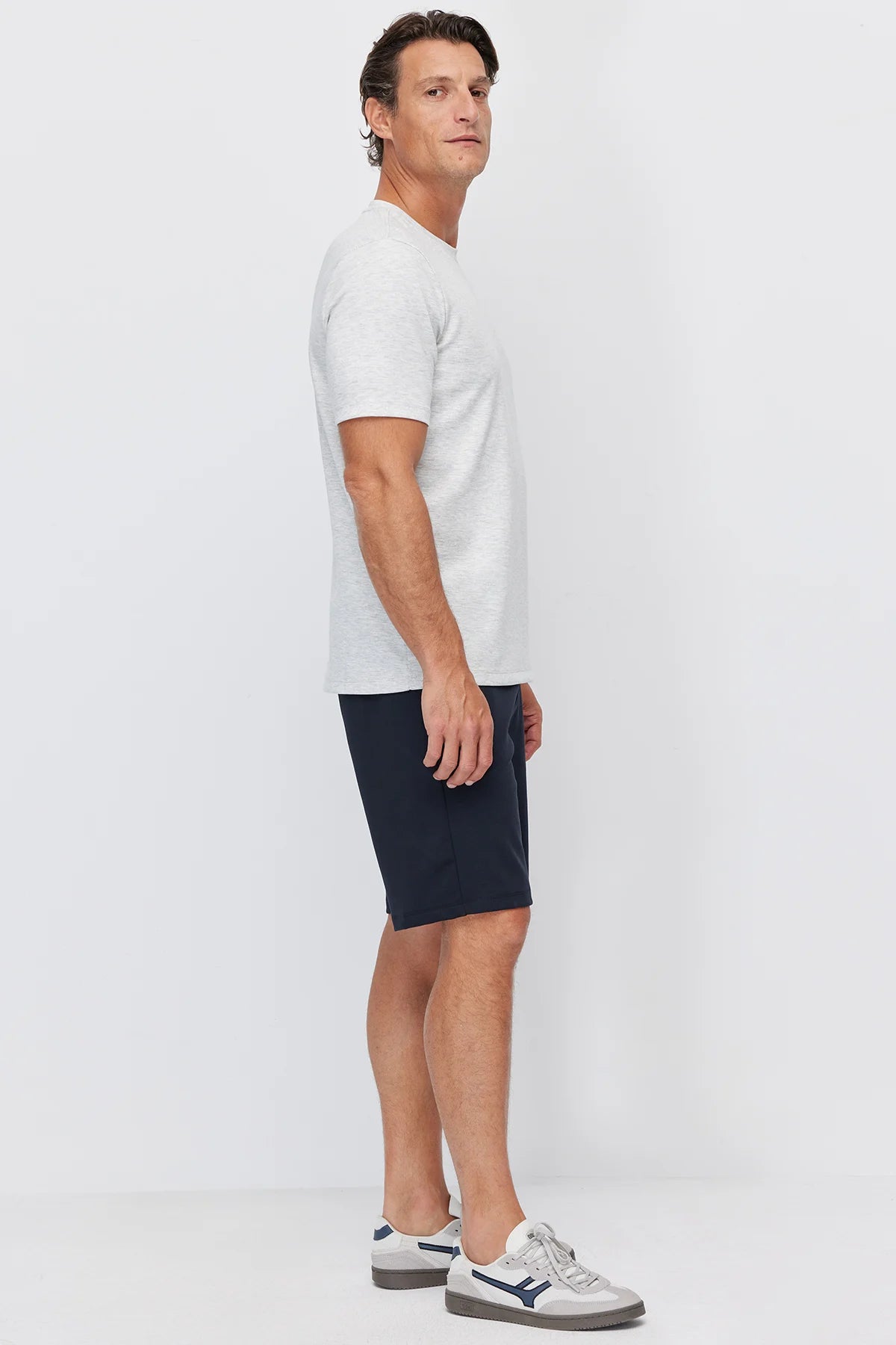 Men's Shorts with Elastic Waistband and Pockets