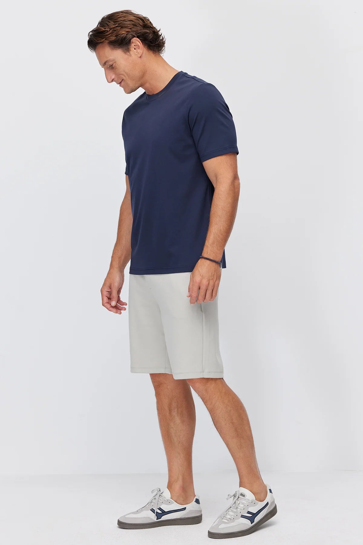 Men's Shorts with Elastic Waistband and Pockets