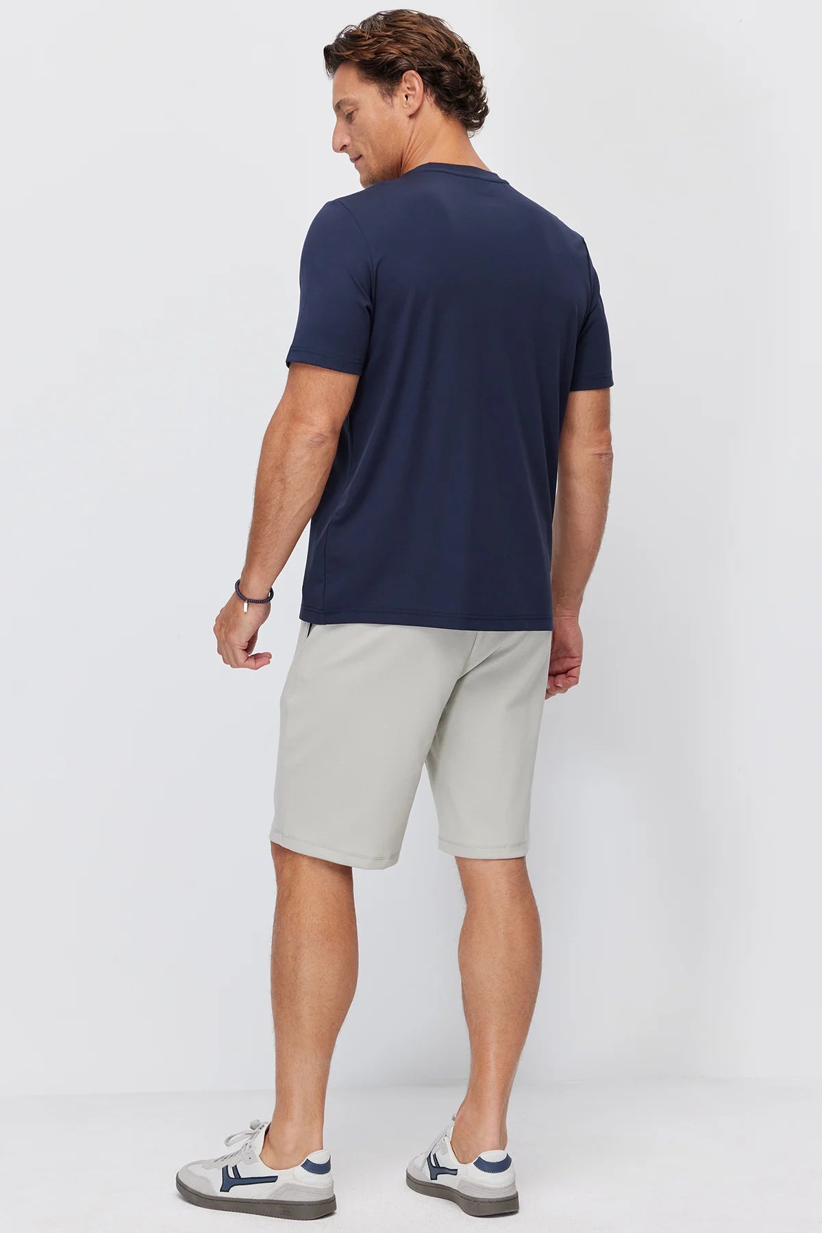 Men's Shorts with Elastic Waistband and Pockets
