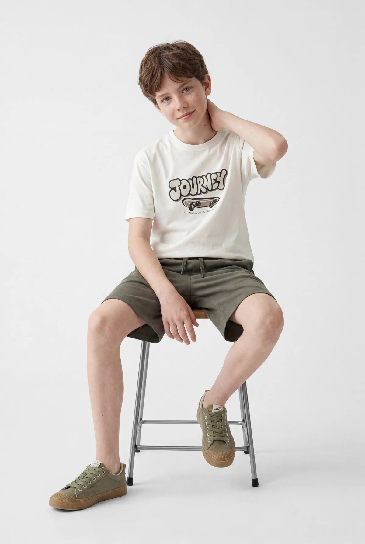 Boys' Elastic Waist Shorts