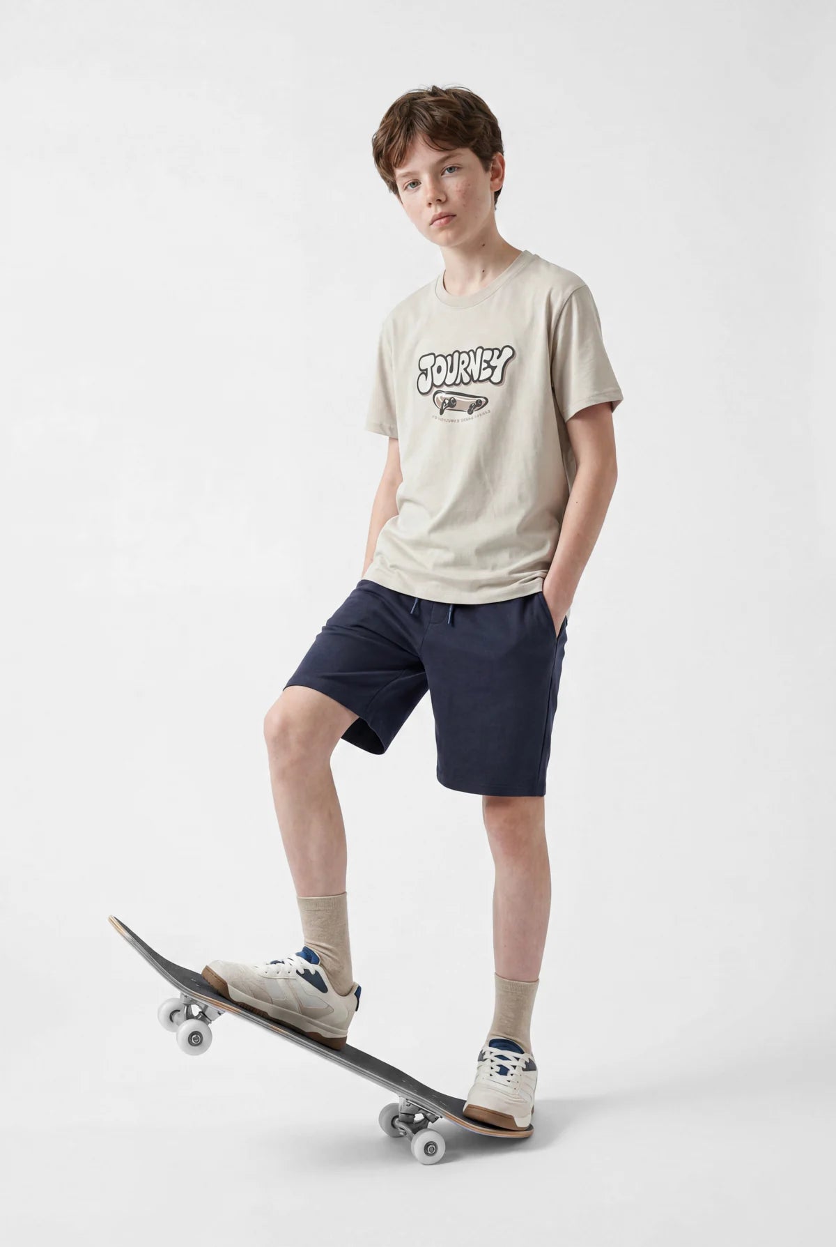 Boys' Elastic Waist Shorts